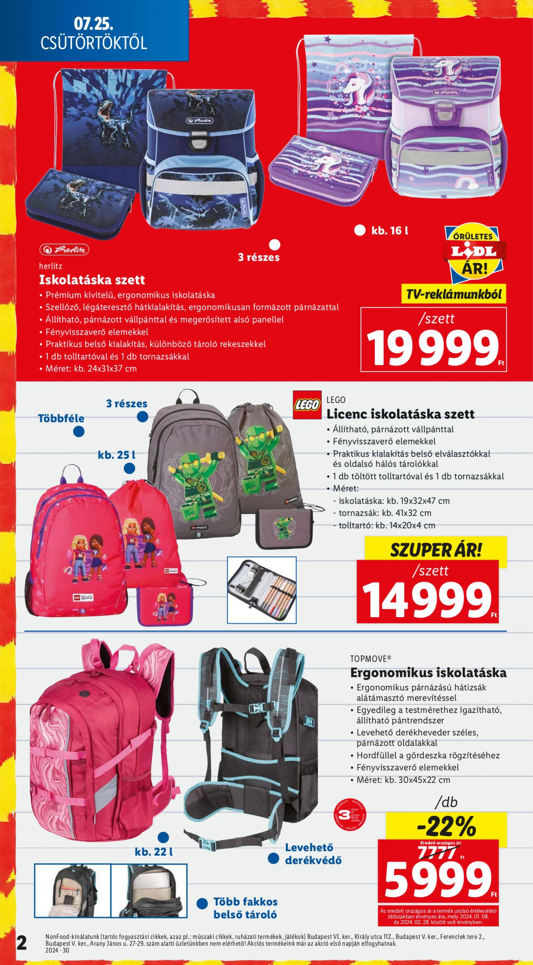 lidl - Aktuális újság Lidl 07.25. - 07.31. - page: 2