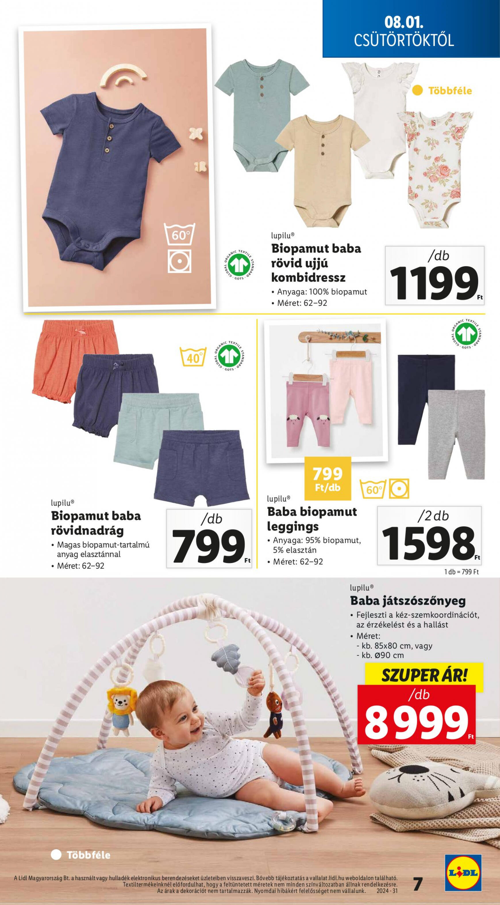 lidl - Aktuális újság Lidl 08.01. - 08.07. - page: 7