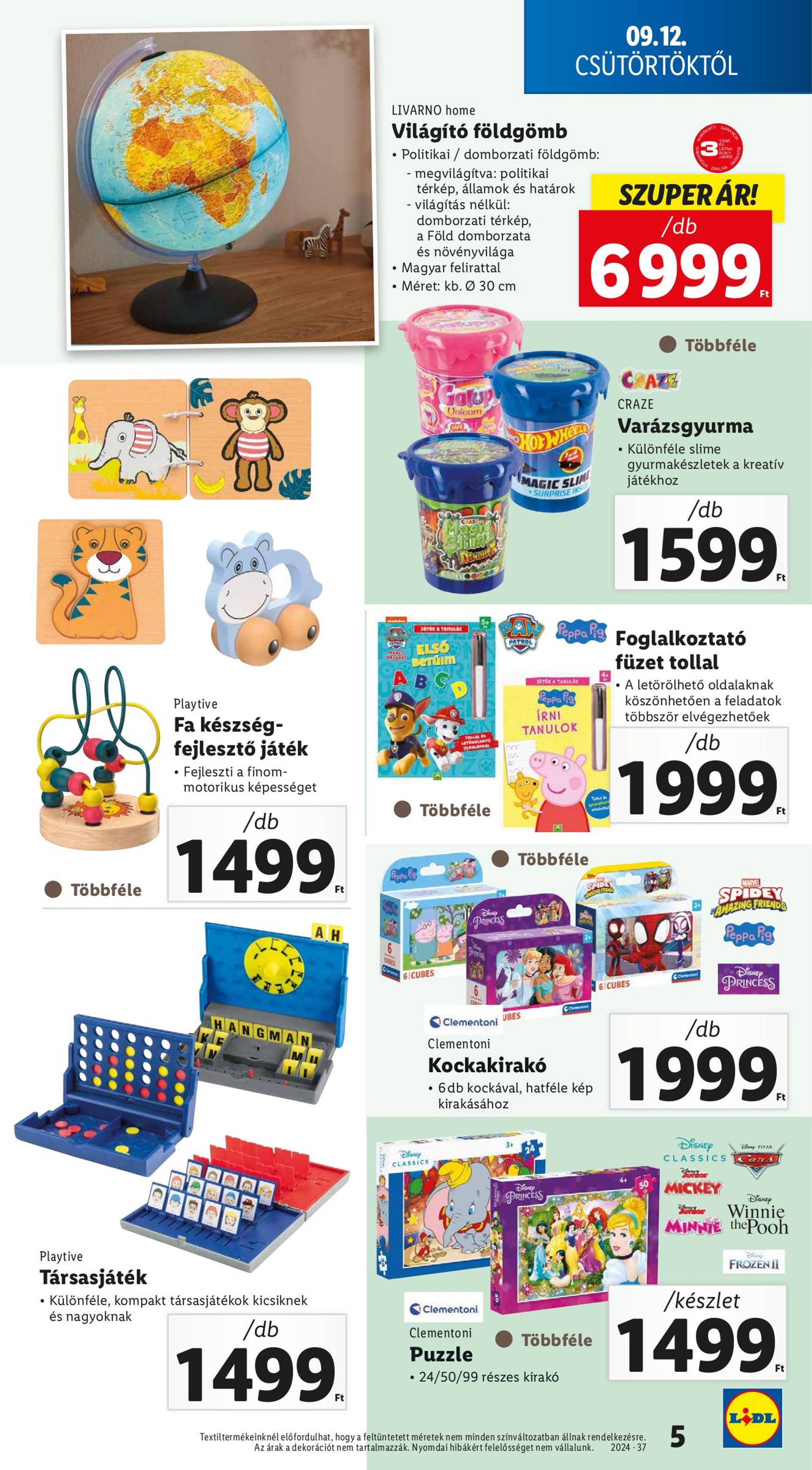 lidl - Aktuális újság Lidl 09.12. - 09.18. - page: 5