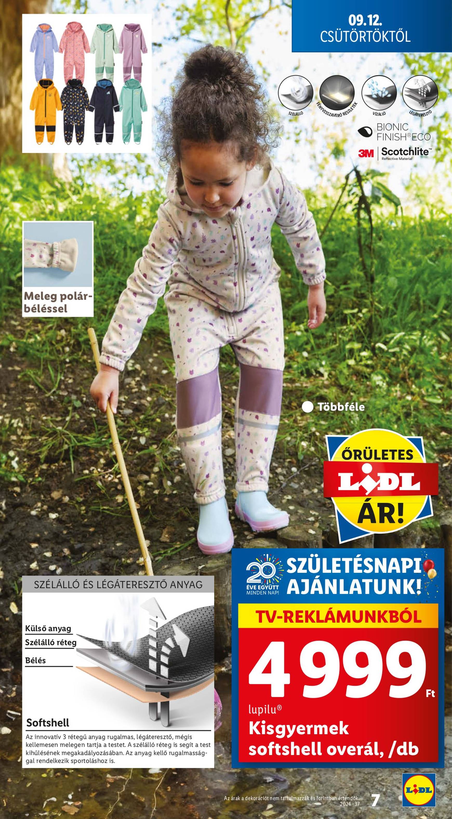 lidl - Aktuális újság Lidl 09.12. - 09.18. - page: 7