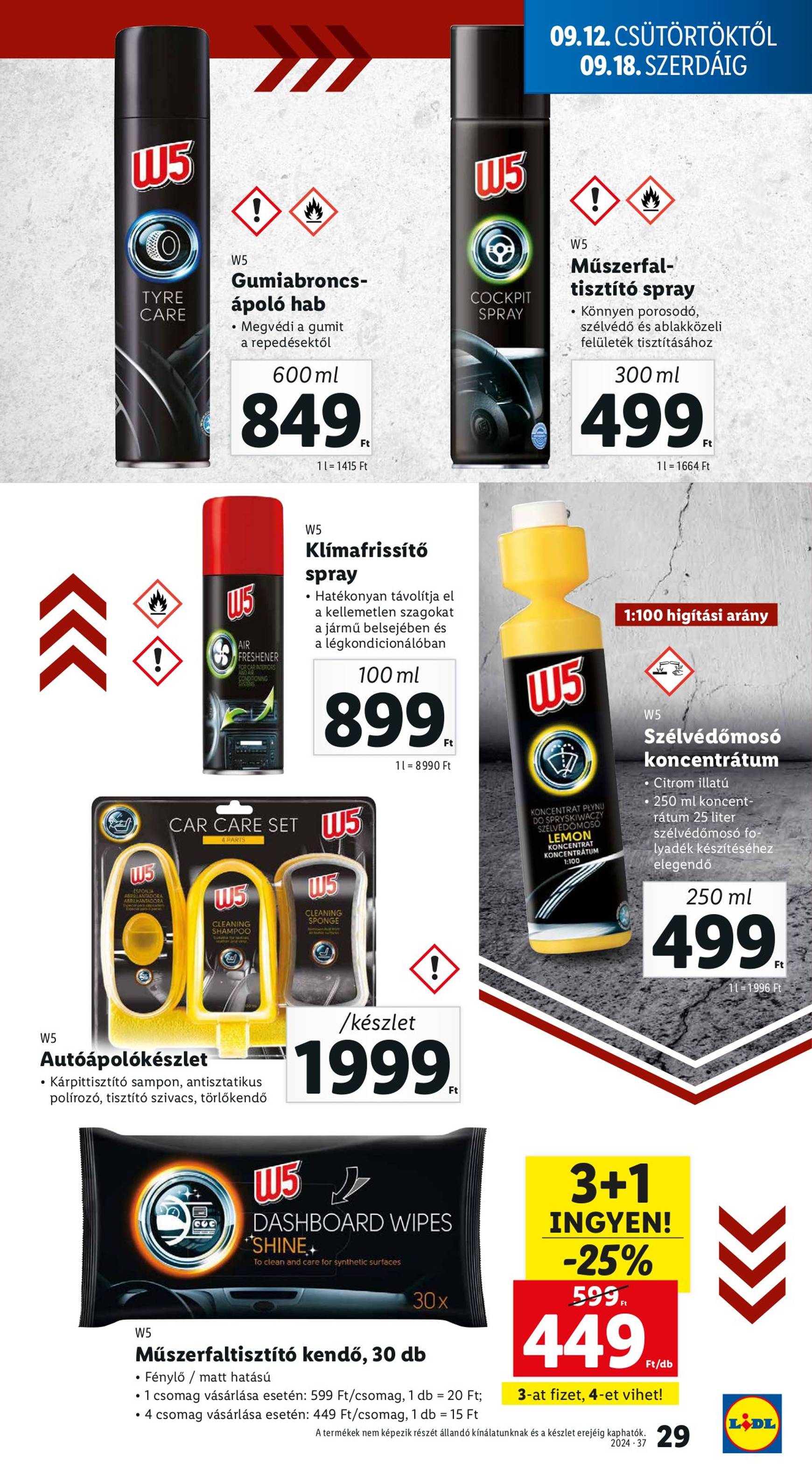 lidl - Aktuális újság Lidl 09.12. - 09.18. - page: 29