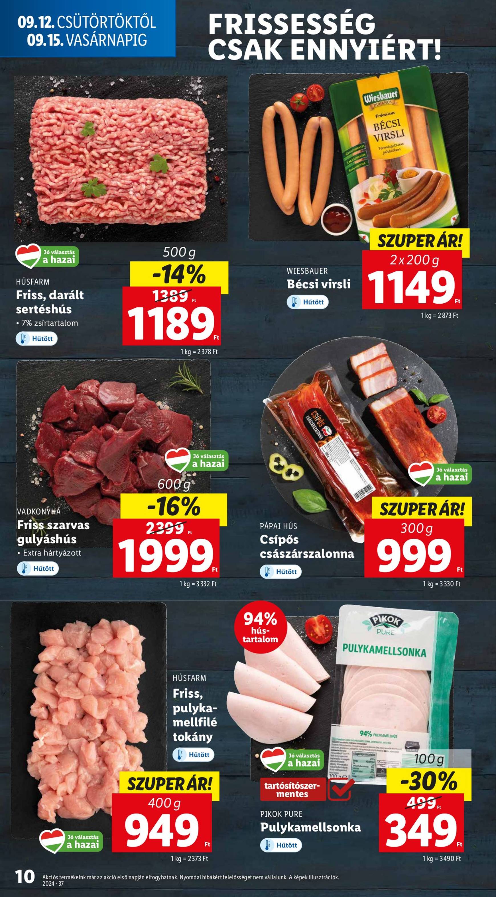 lidl - Aktuális újság Lidl 09.12. - 09.18. - page: 10