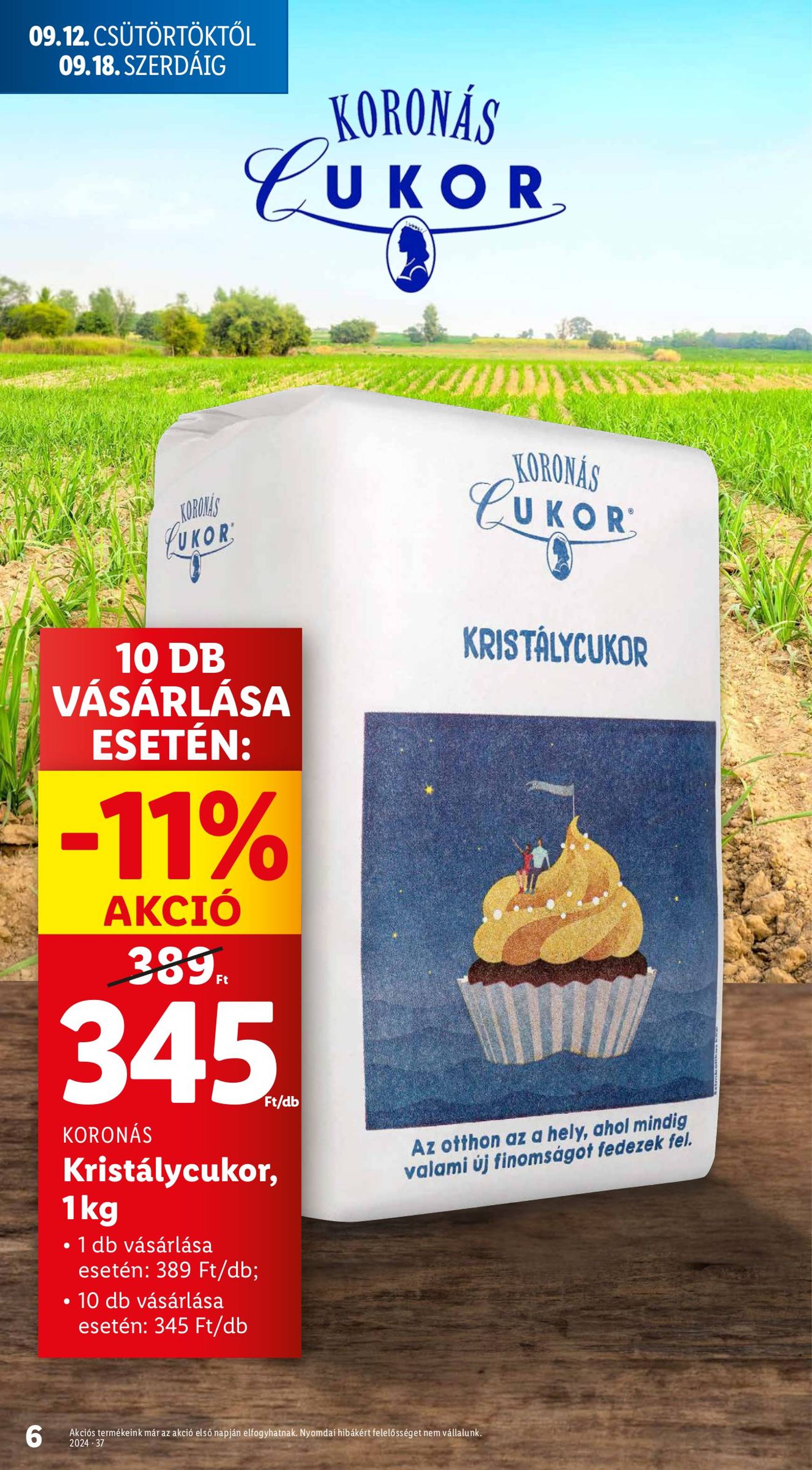 lidl - Aktuális újság Lidl 09.12. - 09.18. - page: 6