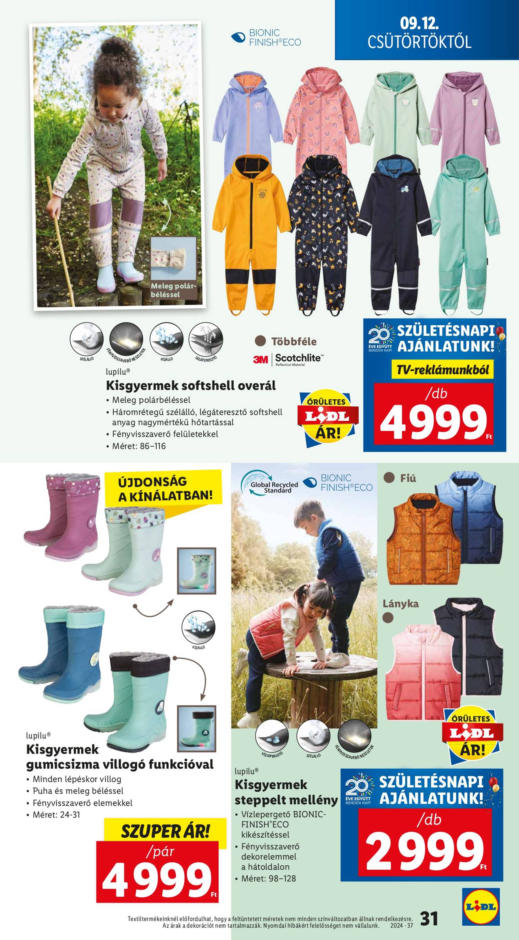 lidl - Aktuális újság Lidl 09.12. - 09.18. - page: 31