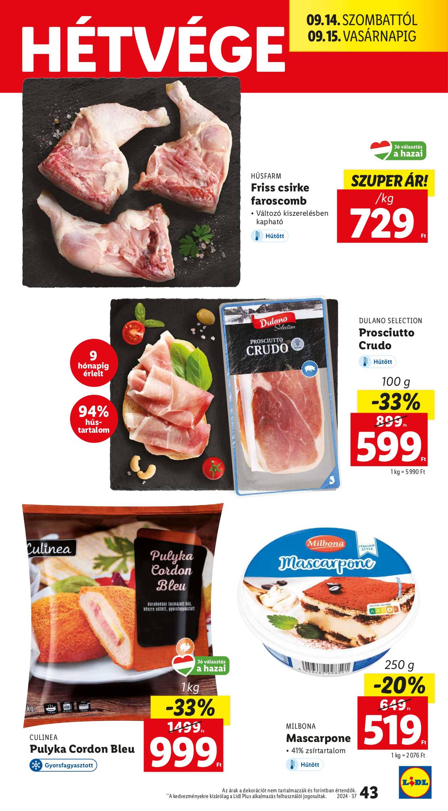 lidl - Aktuális újság Lidl 09.12. - 09.18. - page: 43