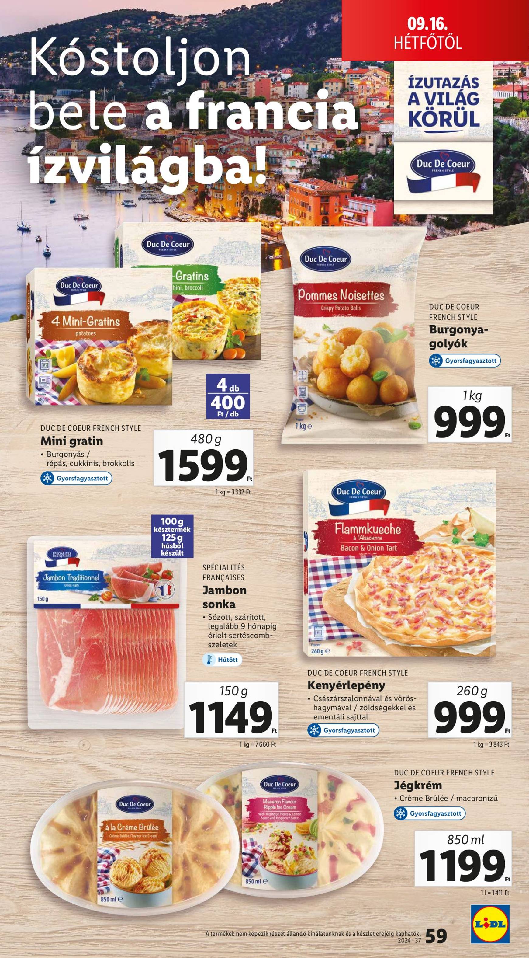 lidl - Aktuális újság Lidl 09.12. - 09.18. - page: 59