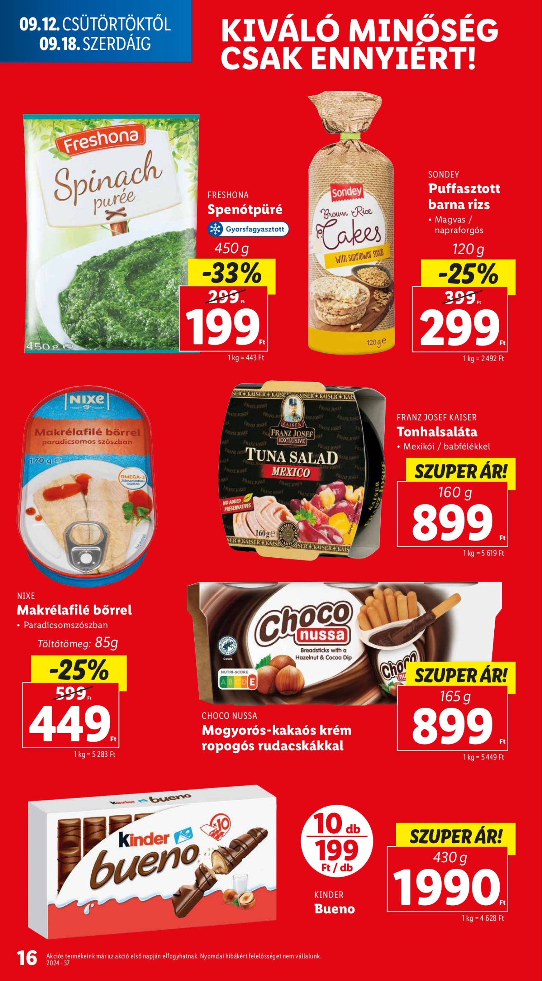 lidl - Aktuális újság Lidl 09.12. - 09.18. - page: 16