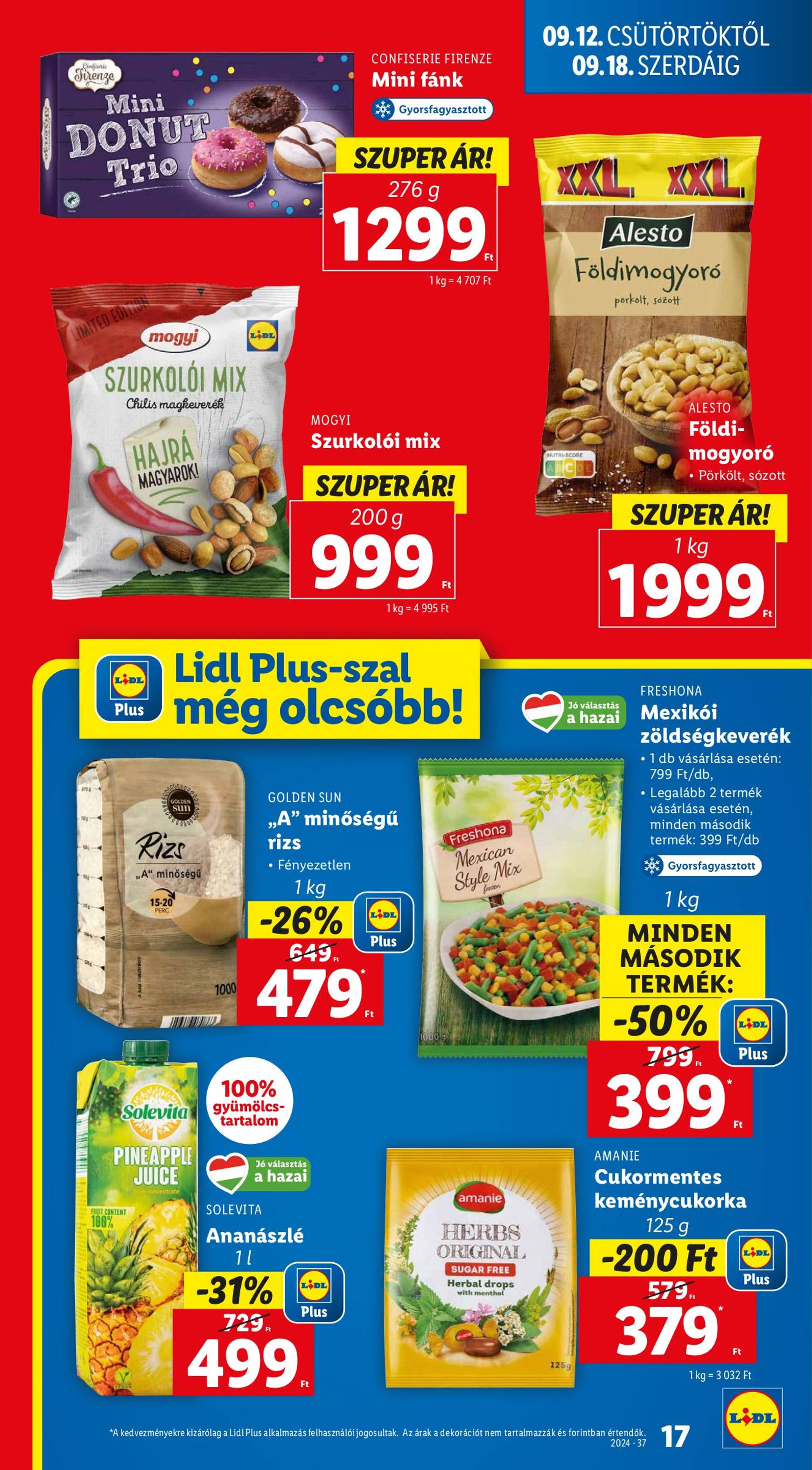 lidl - Aktuális újság Lidl 09.12. - 09.18. - page: 17