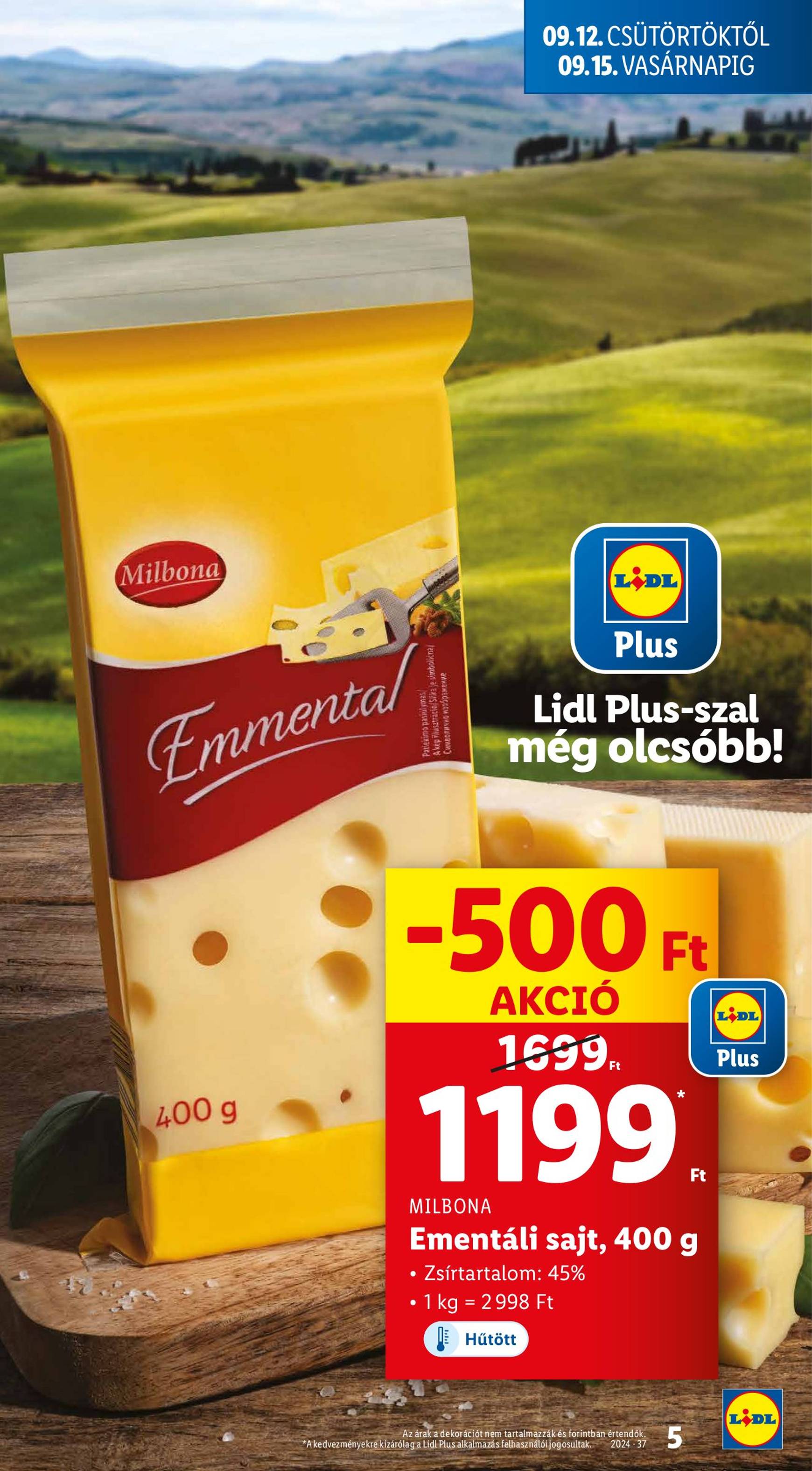 lidl - Aktuális újság Lidl 09.12. - 09.18. - page: 5