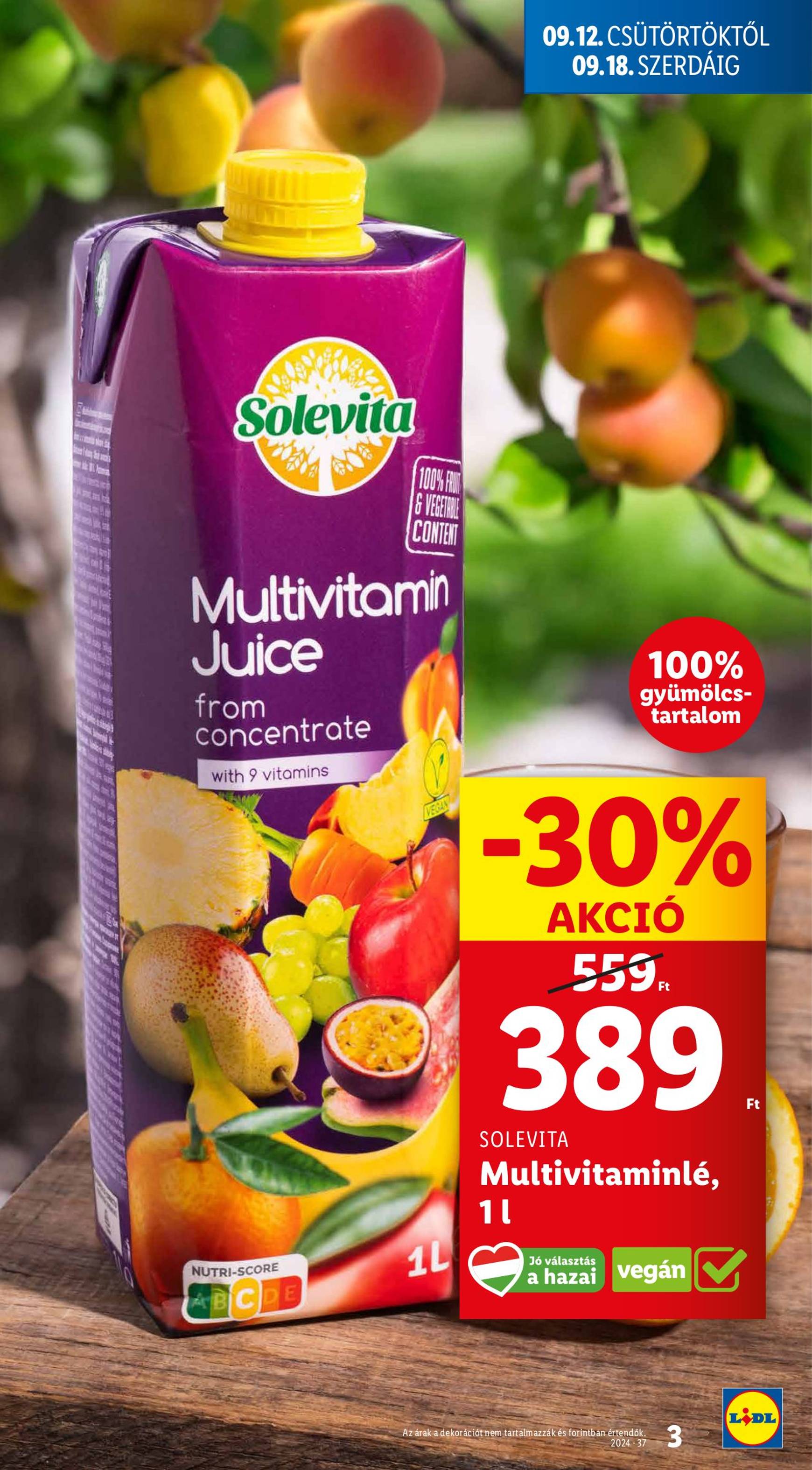 lidl - Aktuális újság Lidl 09.12. - 09.18. - page: 3