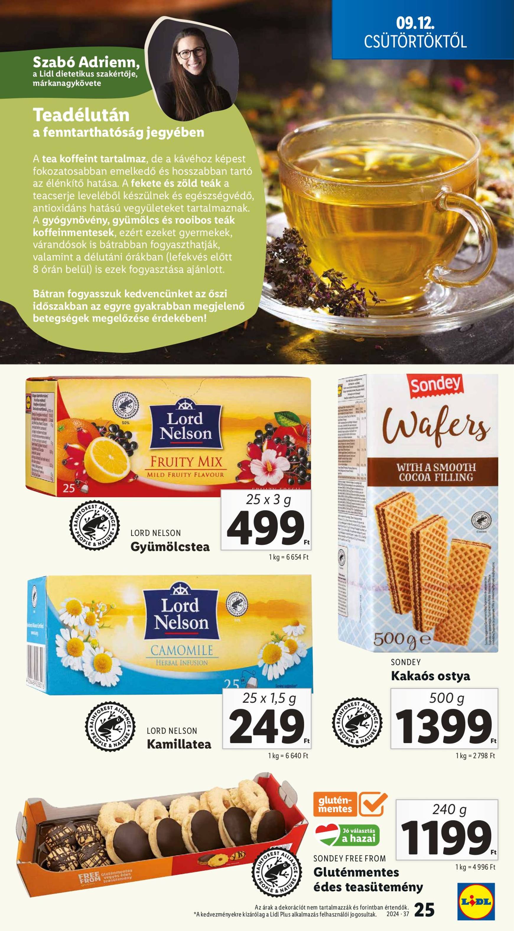 lidl - Aktuális újság Lidl 09.12. - 09.18. - page: 25