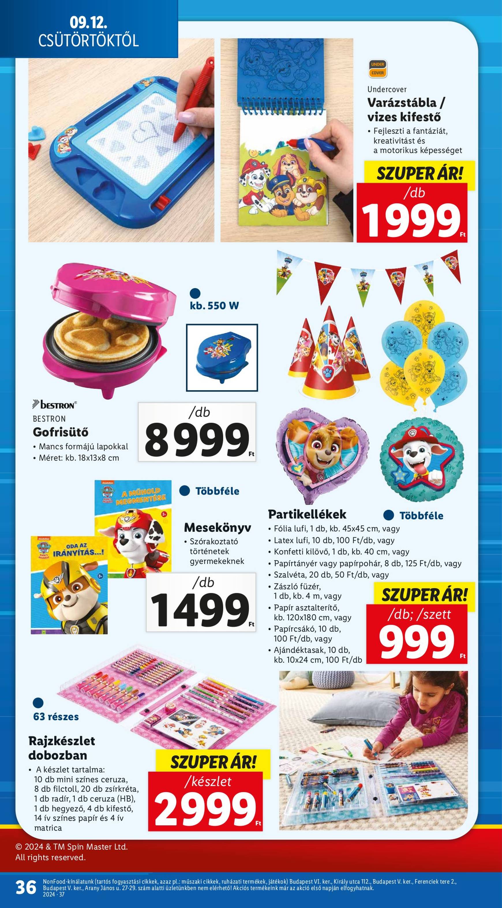 lidl - Aktuális újság Lidl 09.12. - 09.18. - page: 36