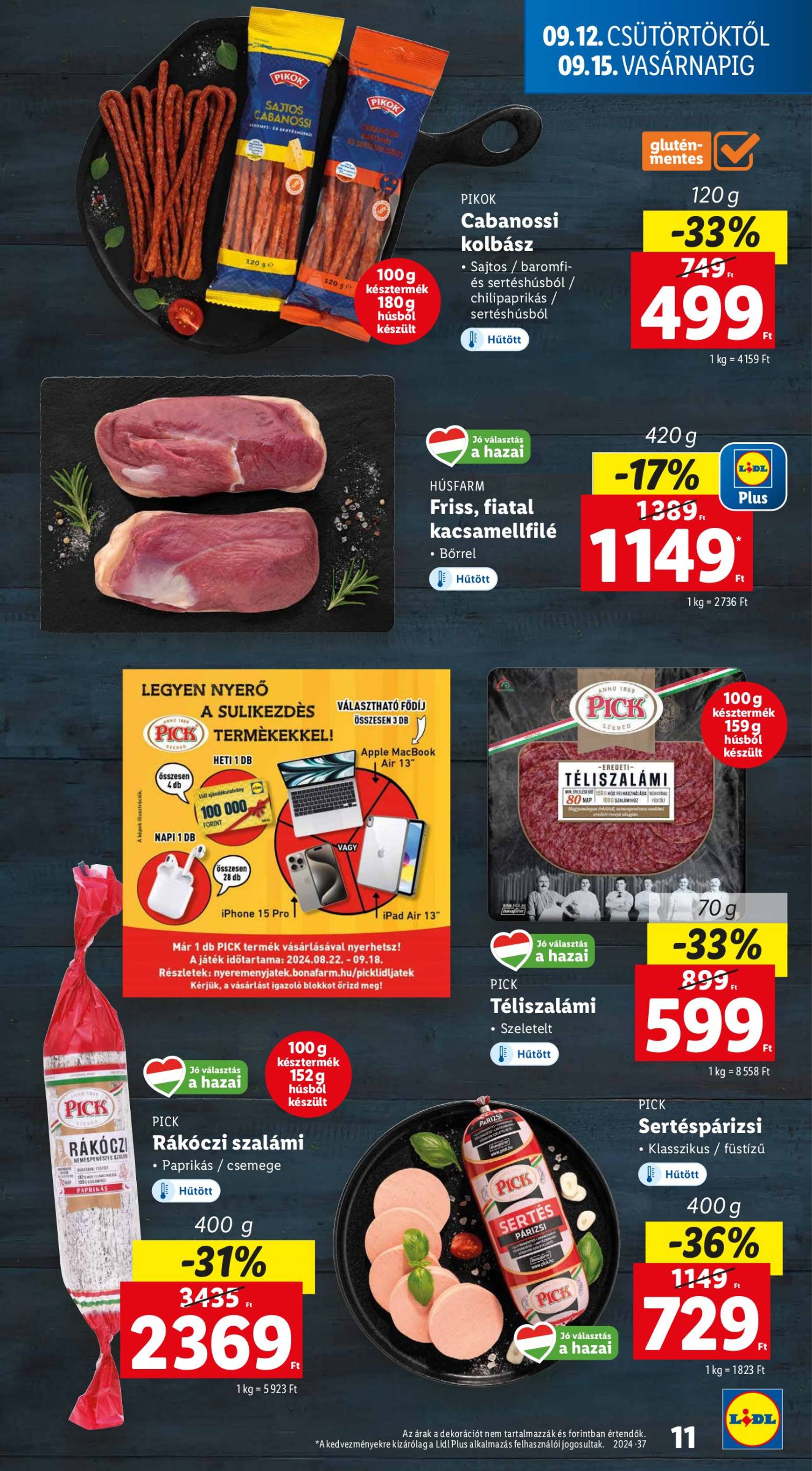 lidl - Aktuális újság Lidl 09.12. - 09.18. - page: 11