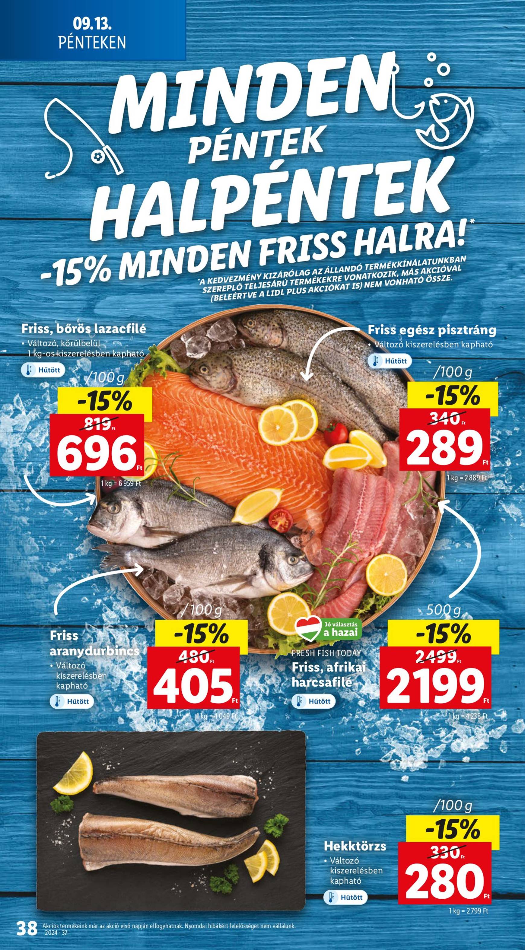 lidl - Aktuális újság Lidl 09.12. - 09.18. - page: 38