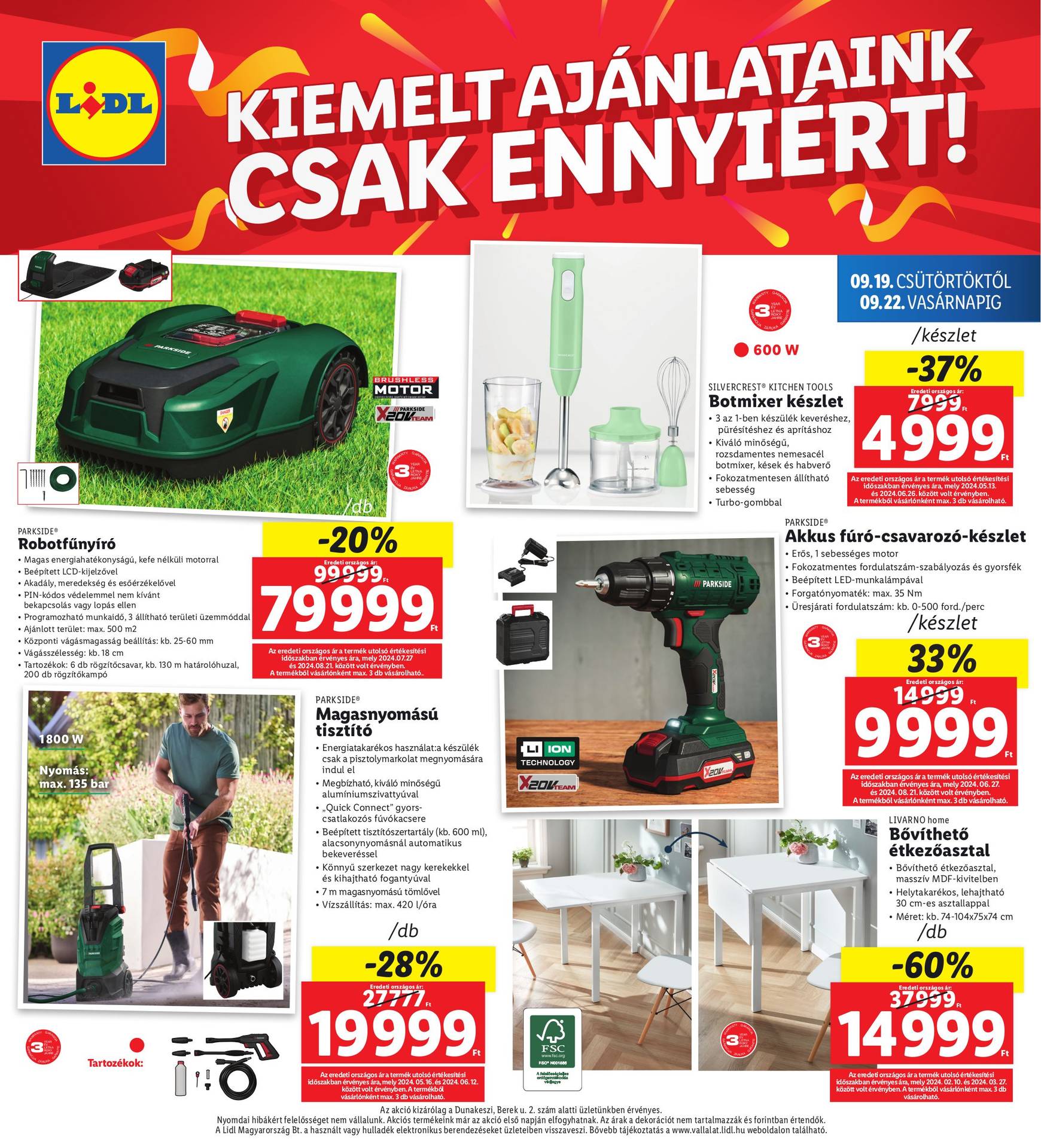 lidl - Aktuális újság Lidl - Dunakeszi 09.19. - 09.22. - page: 4