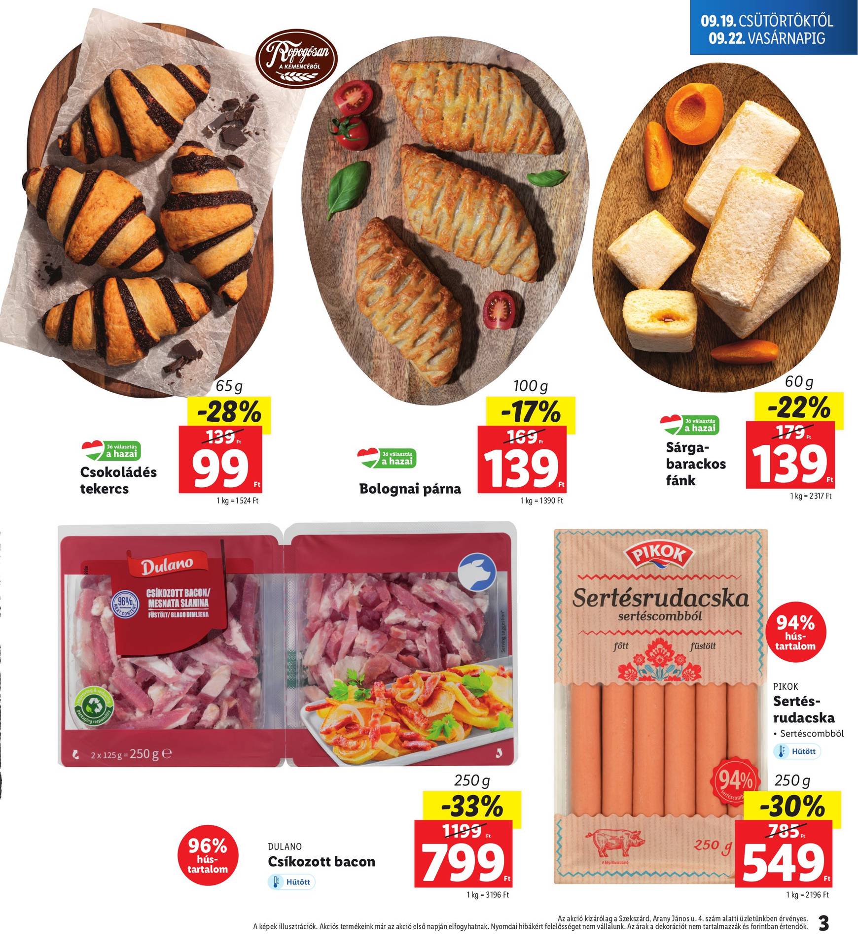 lidl - Aktuális újság Lidl - Szekszárd 09.19. - 09.22. - page: 3