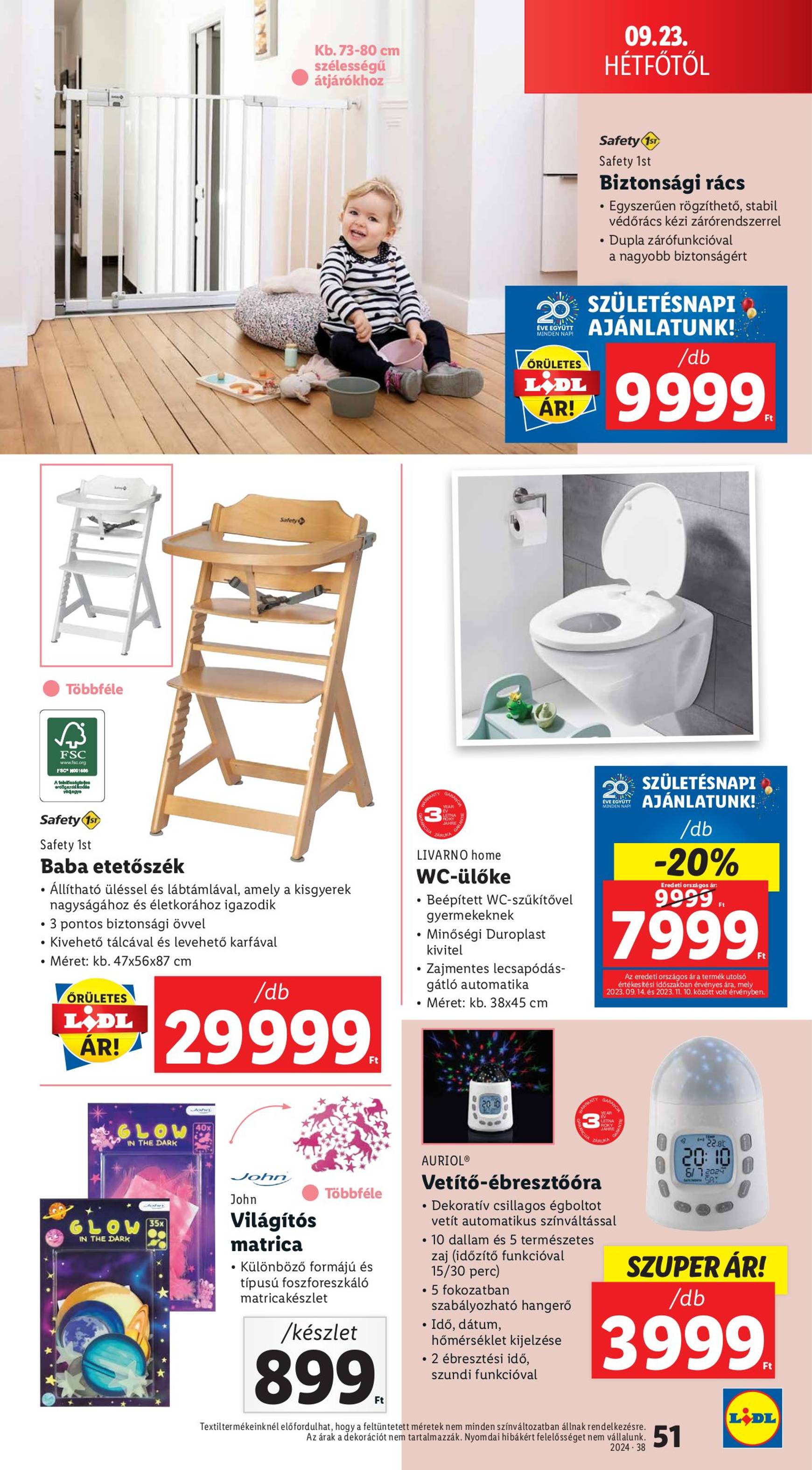 lidl - Aktuális újság Lidl 09.19. - 09.25. - page: 51