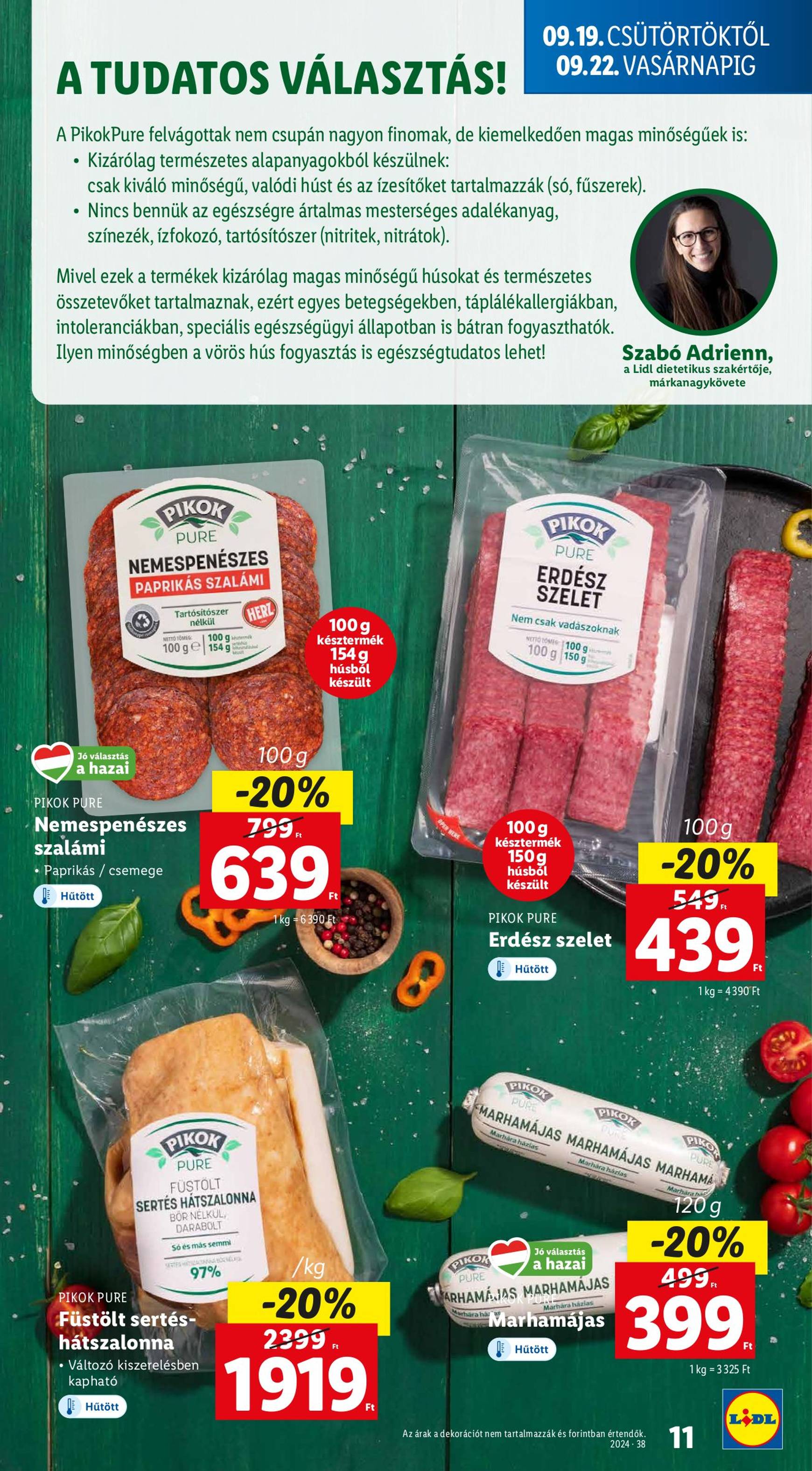 lidl - Aktuális újság Lidl 09.19. - 09.25. - page: 11