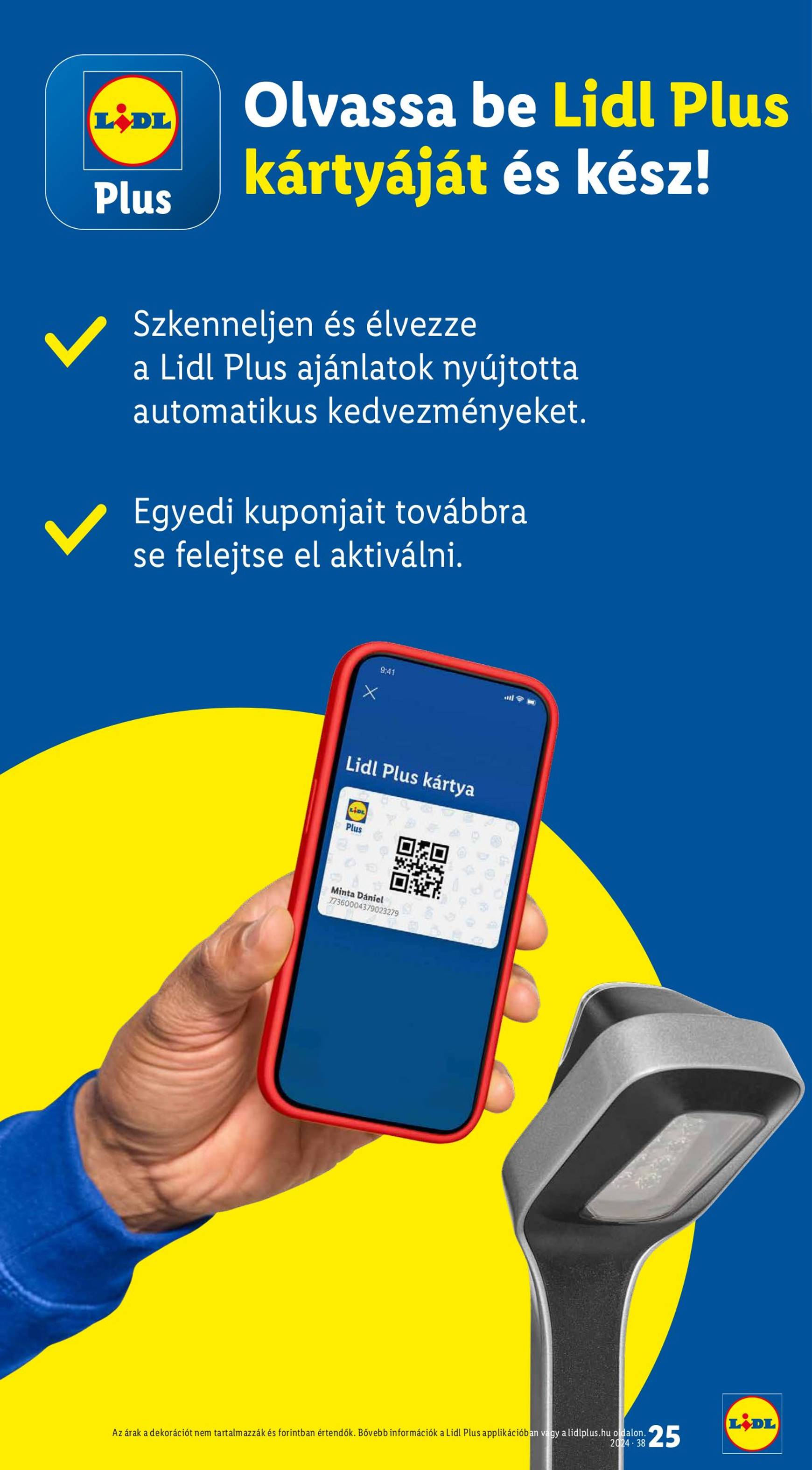 lidl - Aktuális újság Lidl 09.19. - 09.25. - page: 25