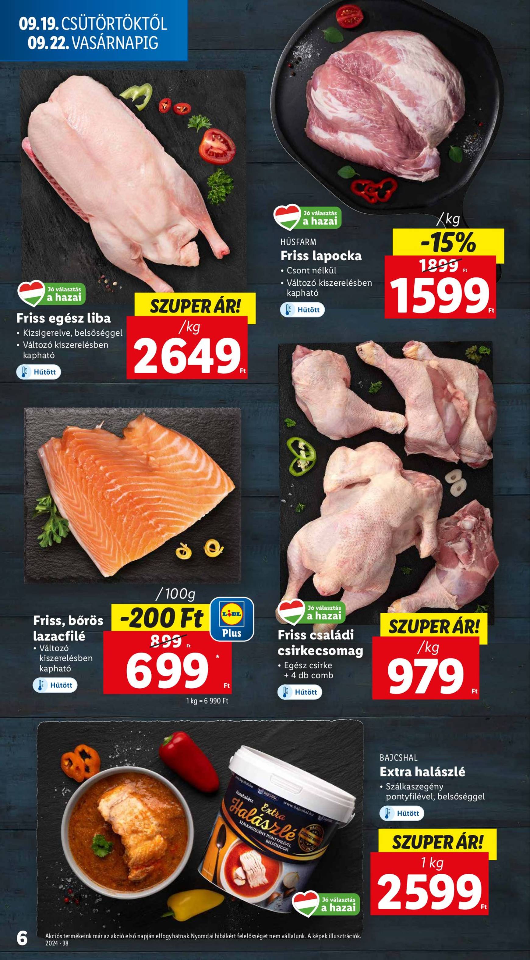 lidl - Aktuális újság Lidl 09.19. - 09.25. - page: 6