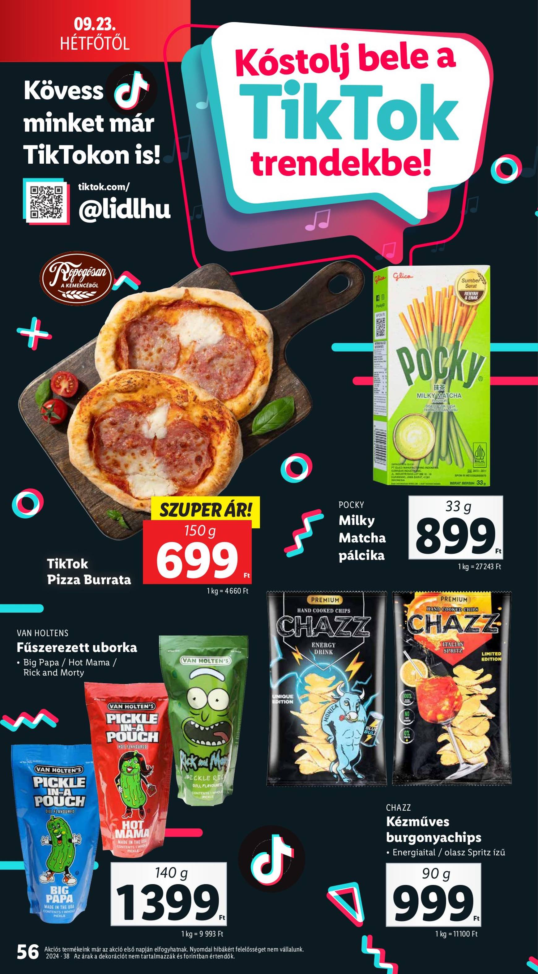 lidl - Aktuális újság Lidl 09.19. - 09.25. - page: 56