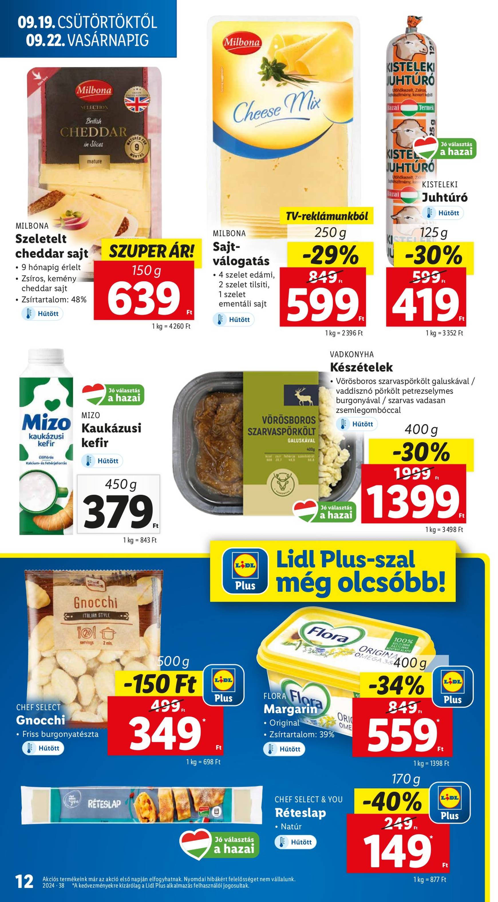 lidl - Aktuális újság Lidl 09.19. - 09.25. - page: 12