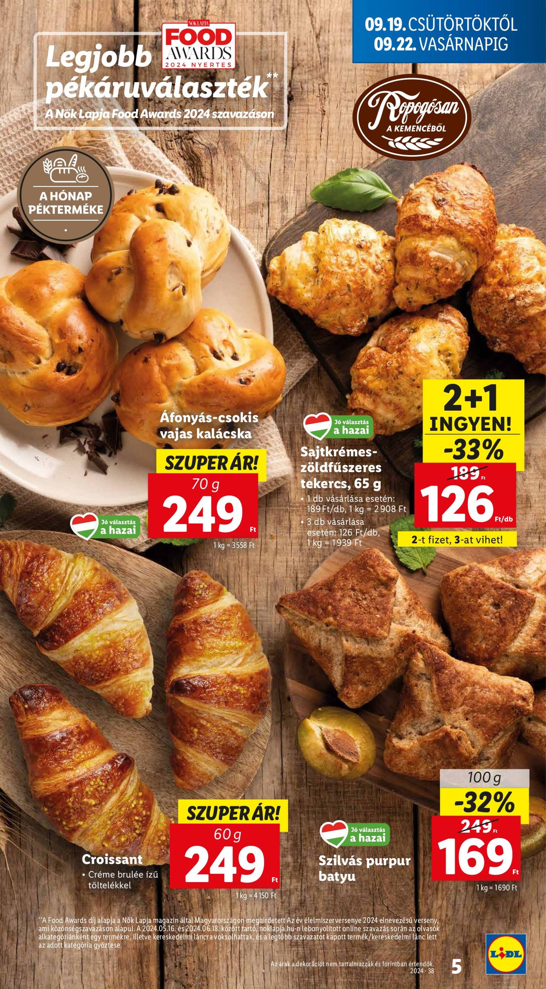 lidl - Aktuális újság Lidl 09.19. - 09.25. - page: 5