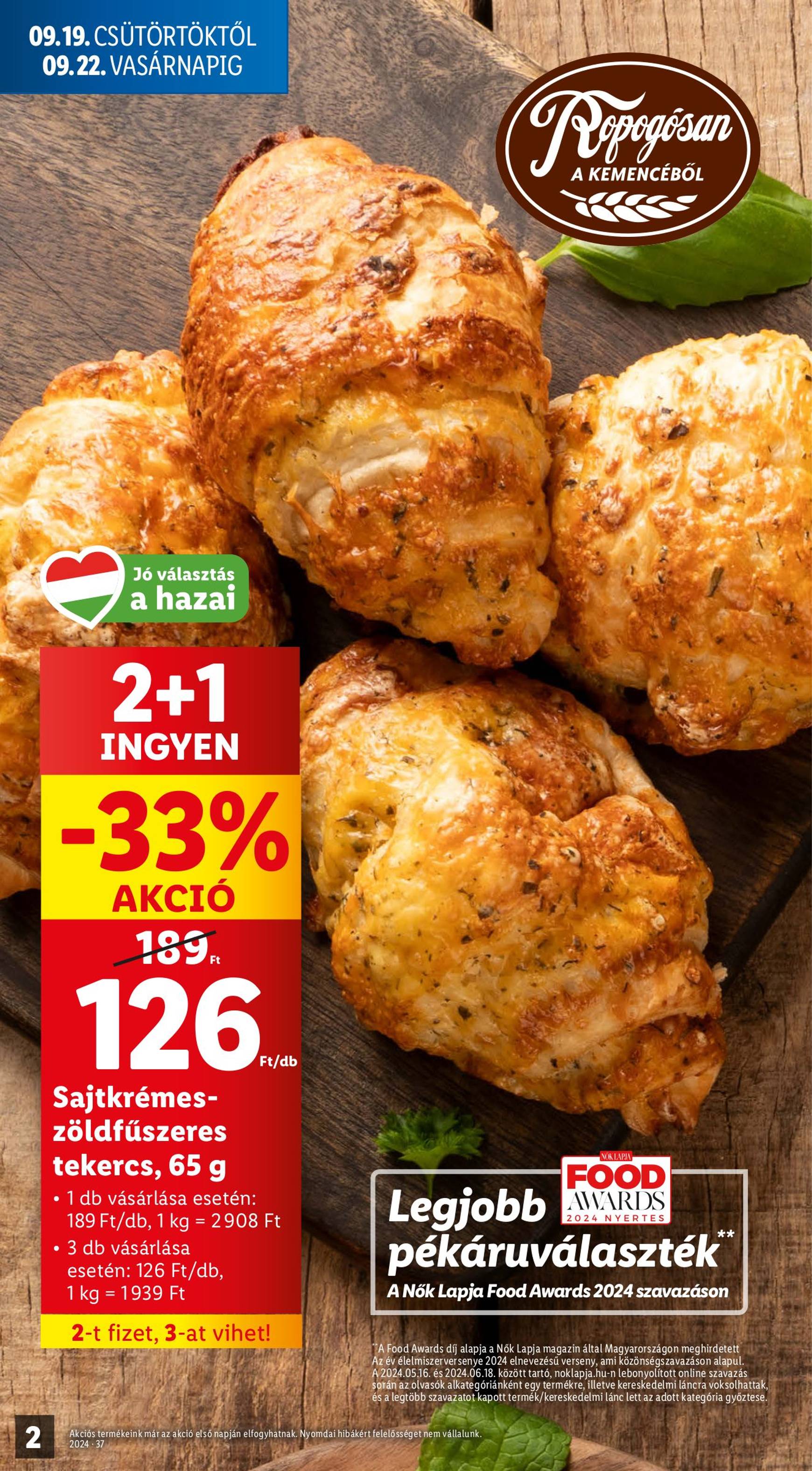 lidl - Aktuális újság Lidl 09.19. - 09.25. - page: 2