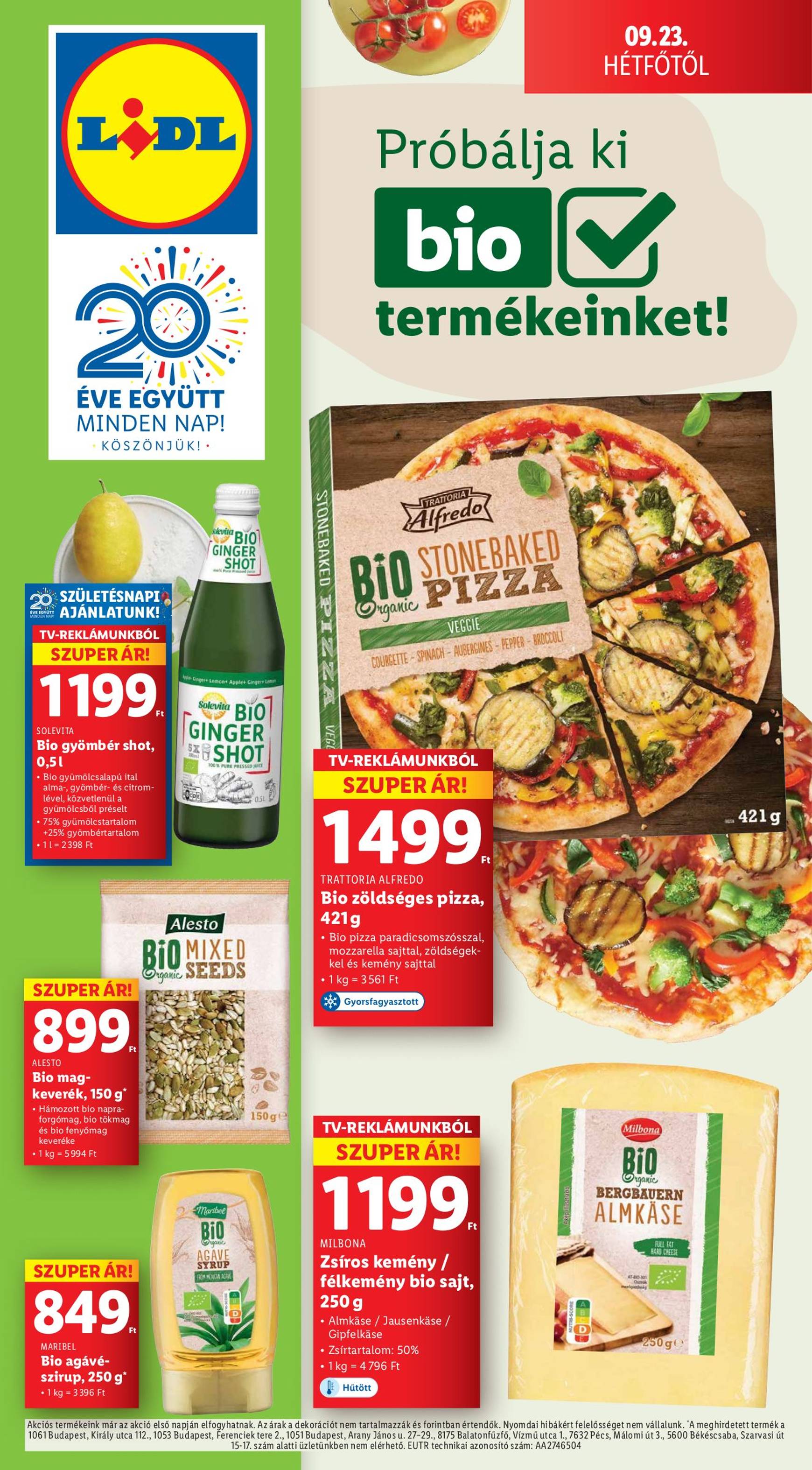 lidl - Aktuális újság Lidl 09.19. - 09.25. - page: 64