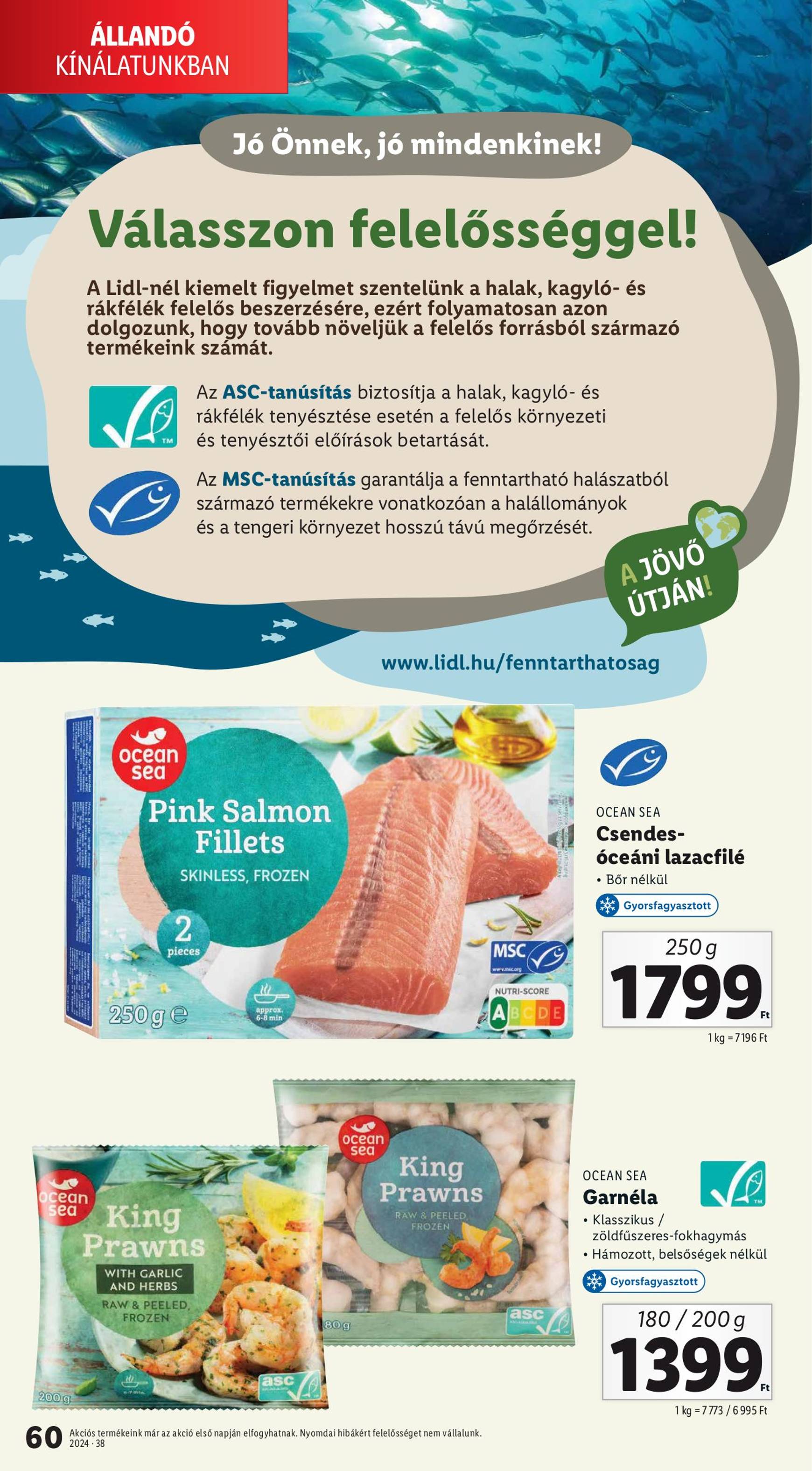 lidl - Aktuális újság Lidl 09.19. - 09.25. - page: 60