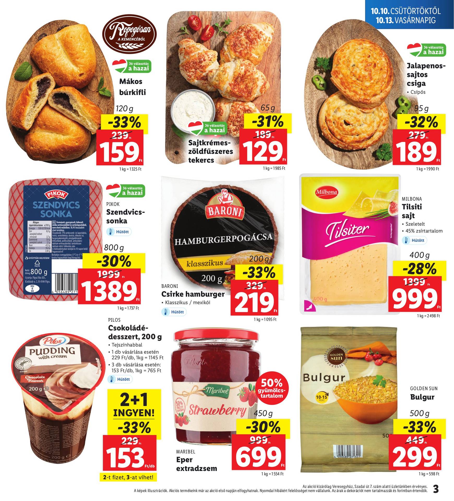 lidl - Aktuális újság Lidl - Veresegyház 10.10. - 10.13. - page: 3