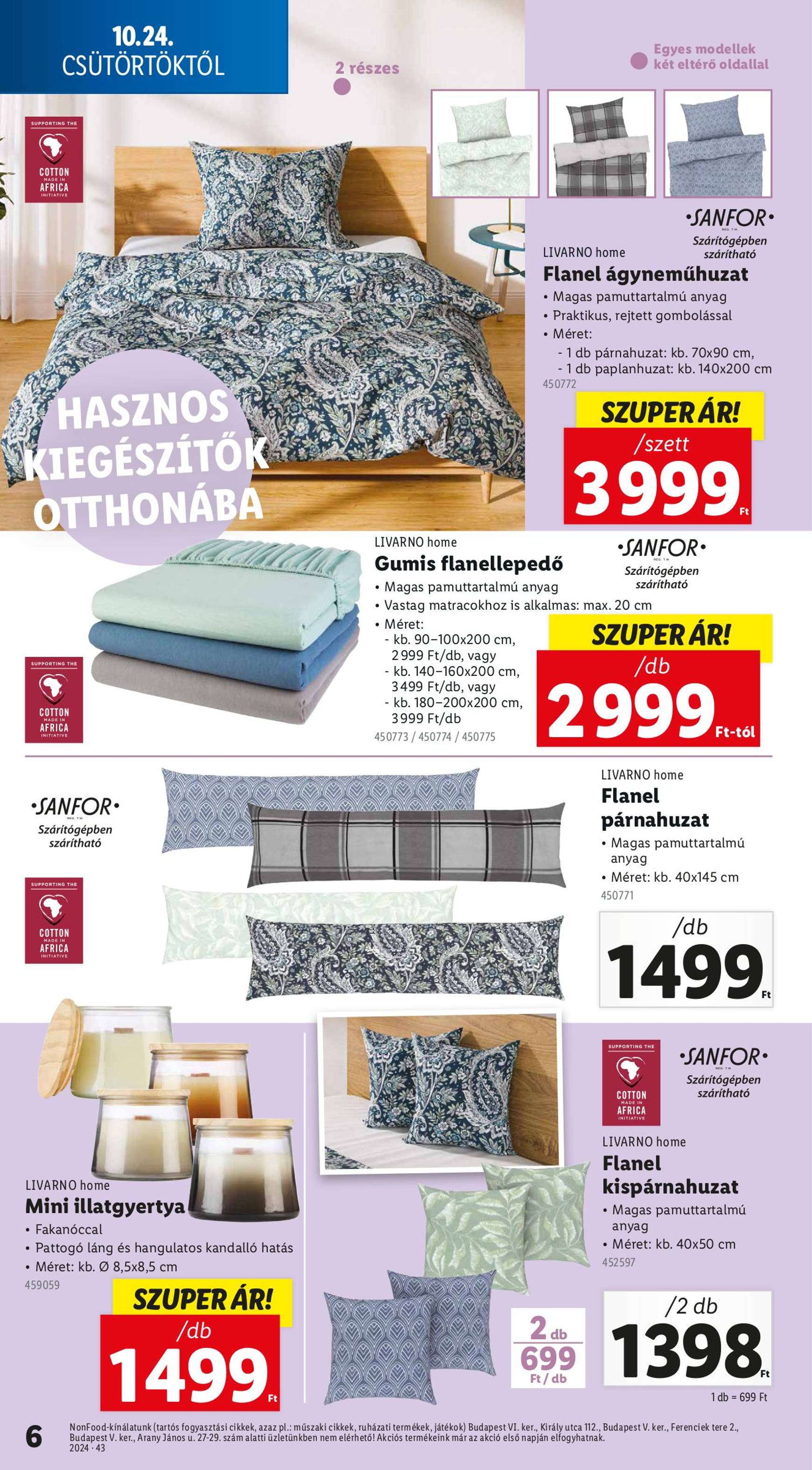 lidl - Lidl akciós újság, érvényes 10.24. - 10.30. - page: 6