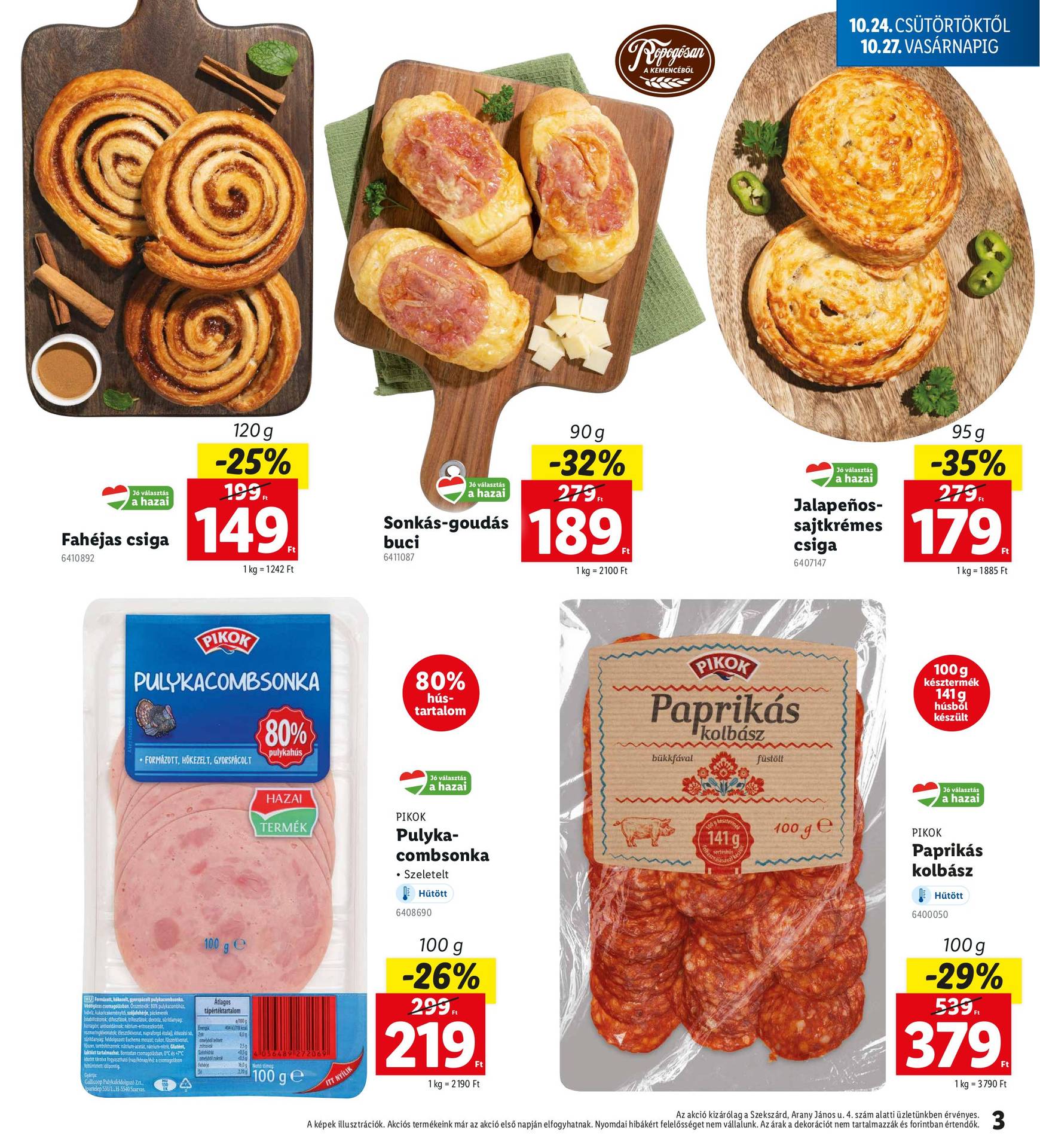 lidl - Lidl - Szekszárd akciós újság, érvényes 10.24. - 10.27. - page: 3