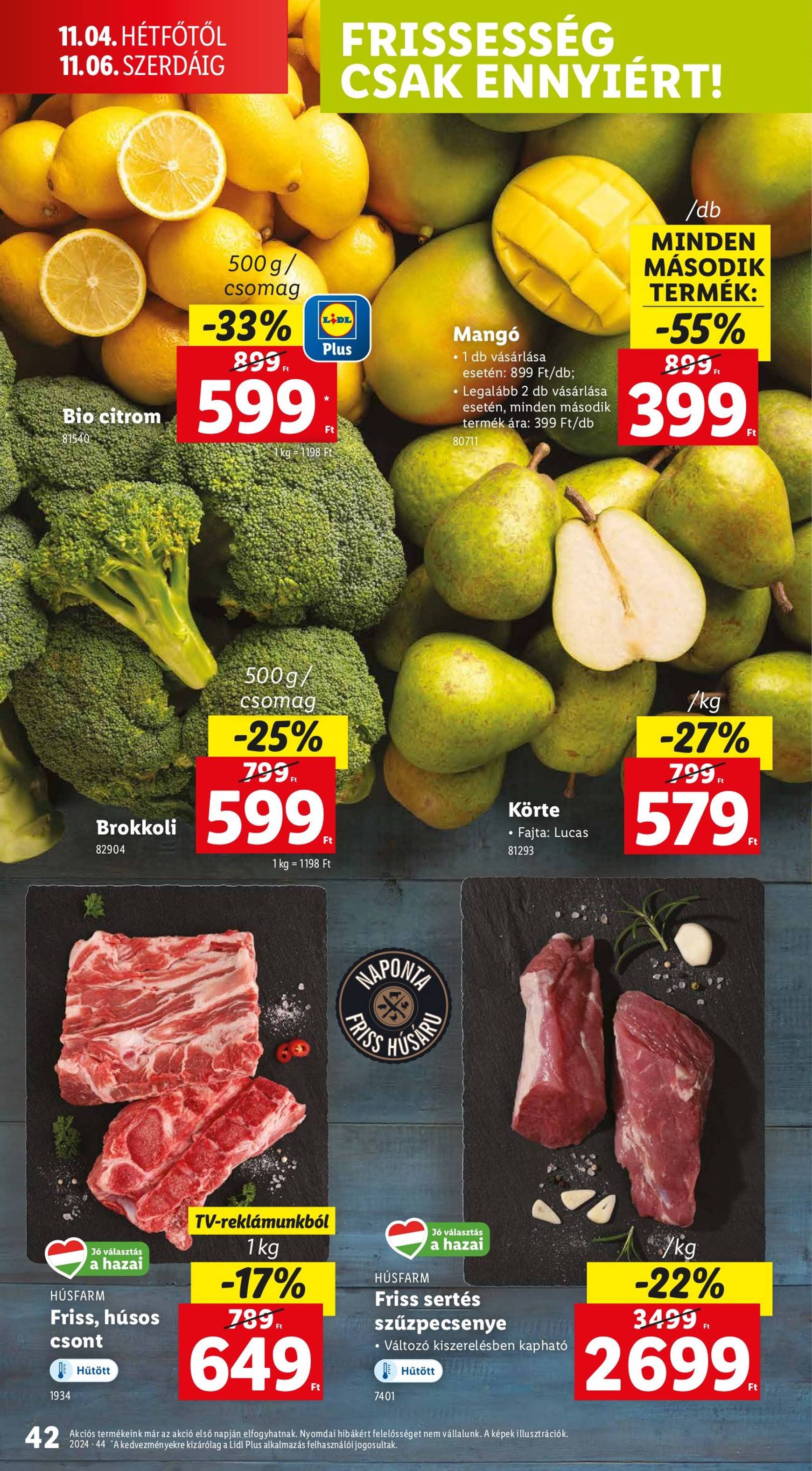 lidl - Lidl akciós újság, érvényes 10.31. - 11.06. - page: 42