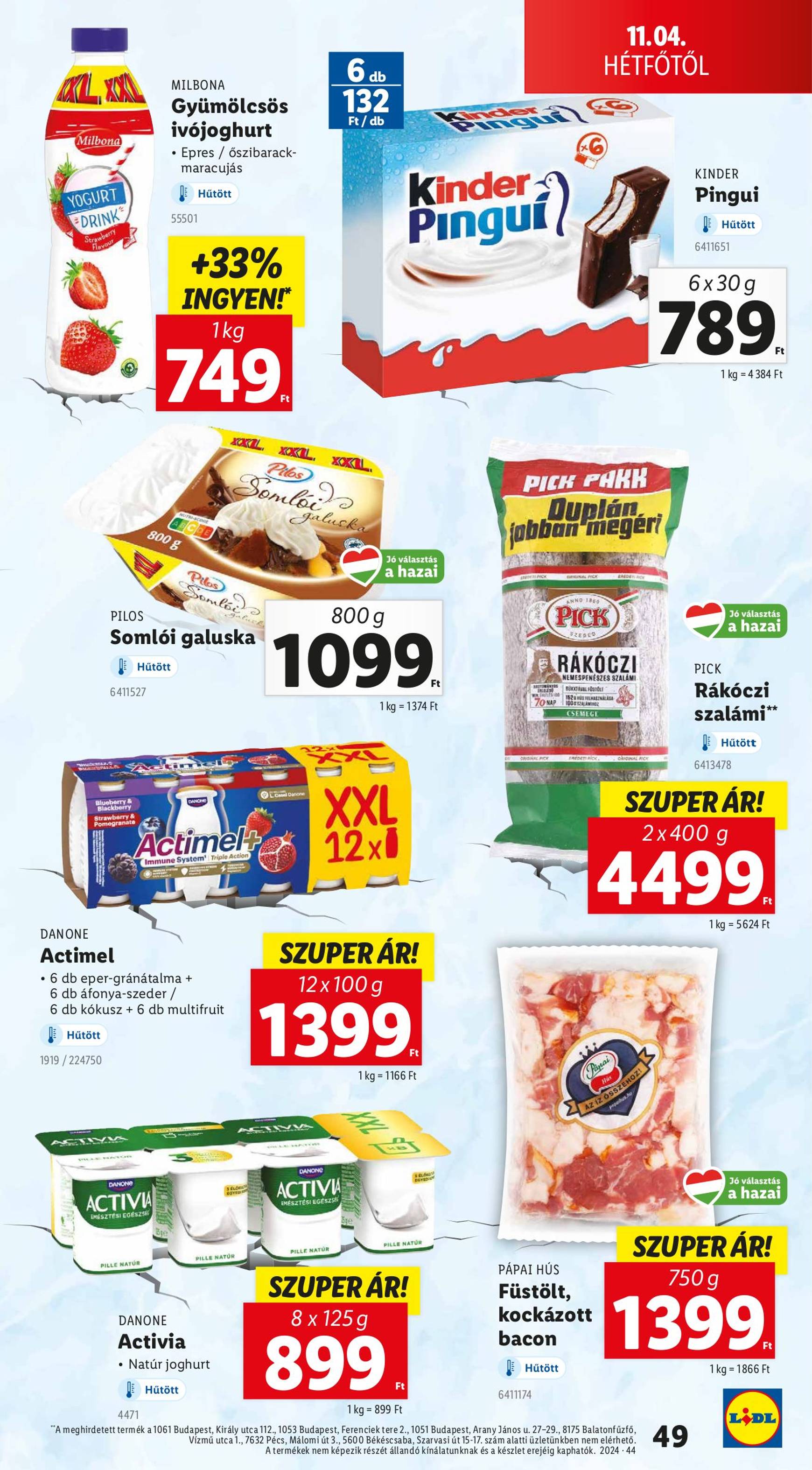 lidl - Lidl akciós újság, érvényes 10.31. - 11.06. - page: 49