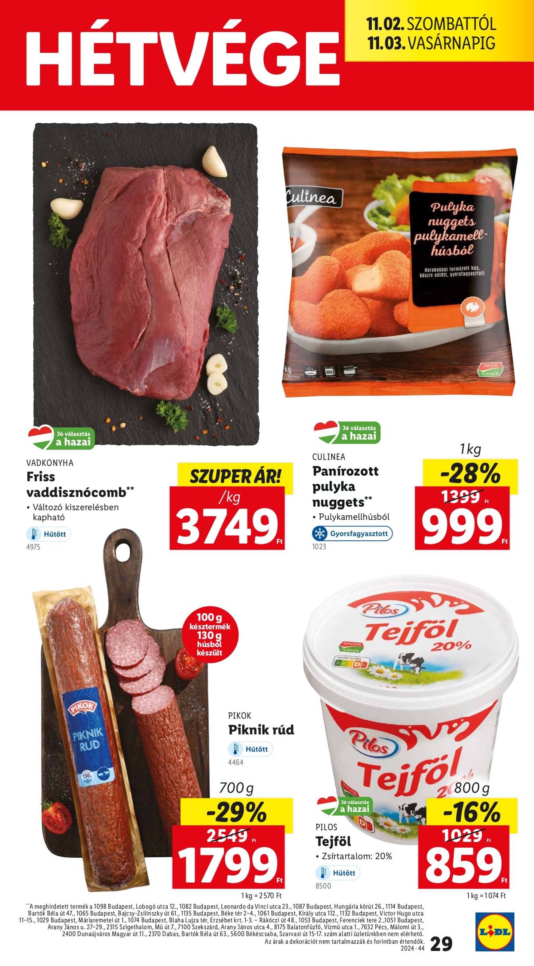 lidl - Lidl akciós újság, érvényes 10.31. - 11.06. - page: 29