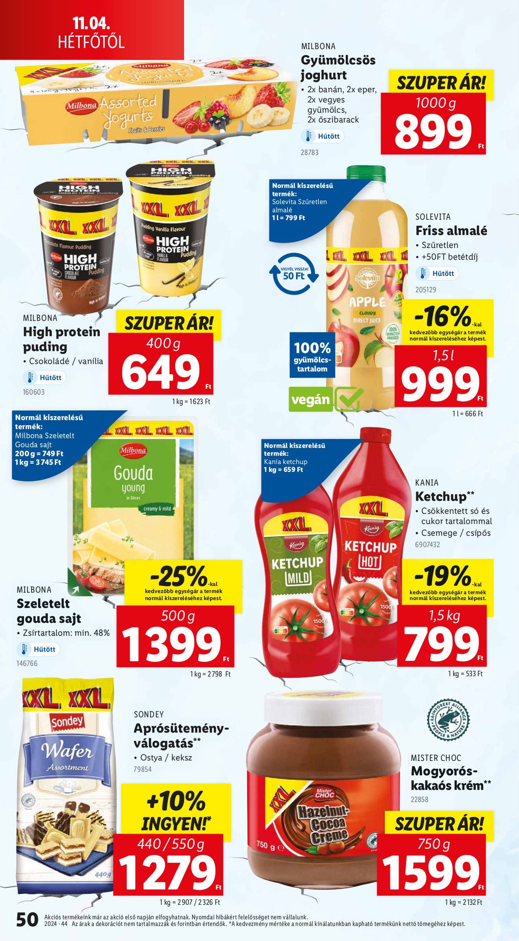 lidl - Lidl akciós újság, érvényes 10.31. - 11.06. - page: 50