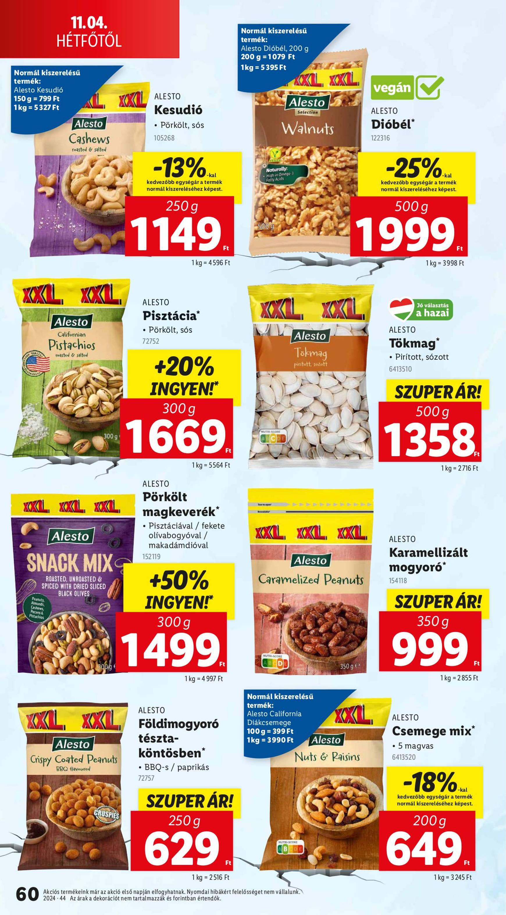 lidl - Lidl akciós újság, érvényes 10.31. - 11.06. - page: 60