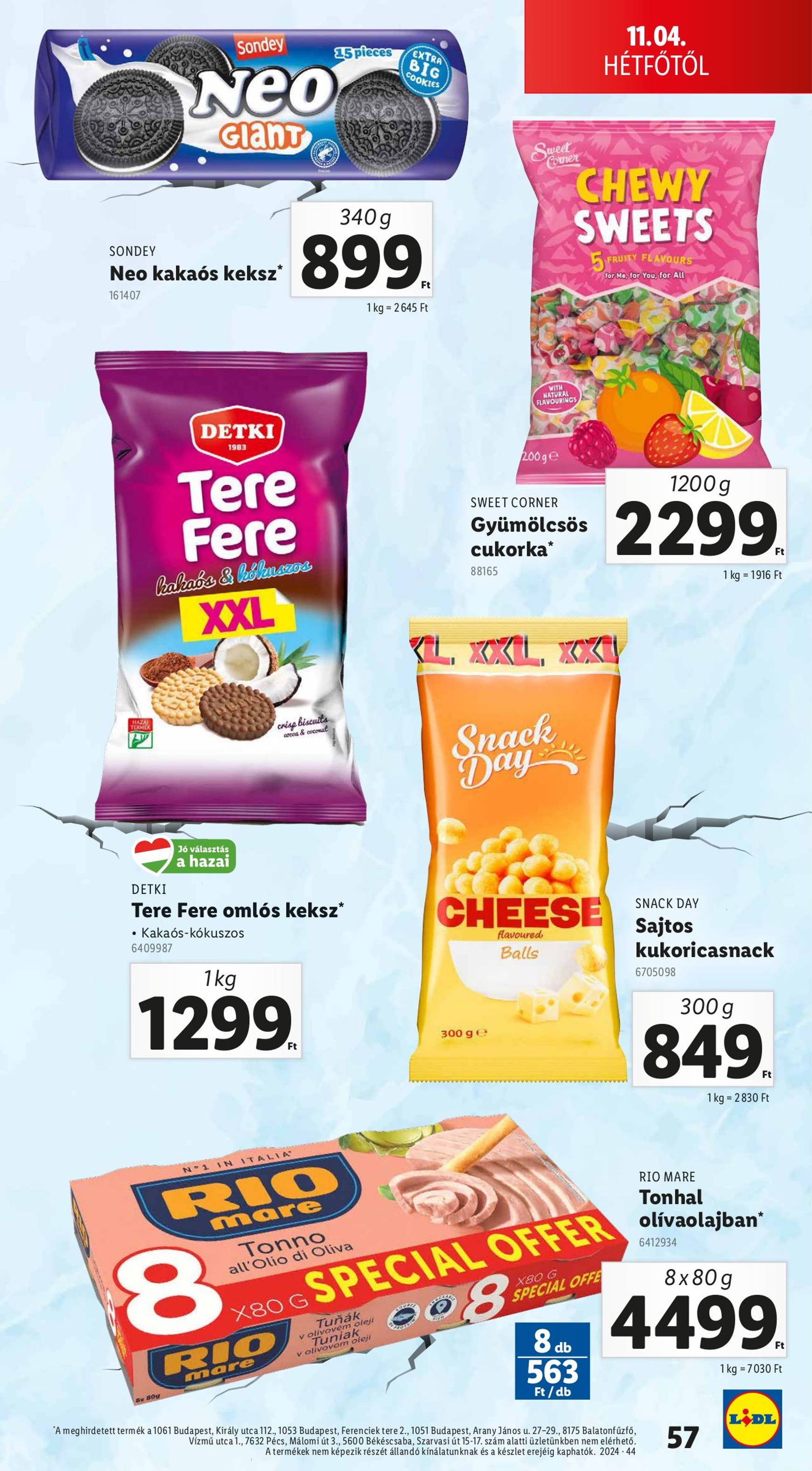 lidl - Lidl akciós újság, érvényes 10.31. - 11.06. - page: 57