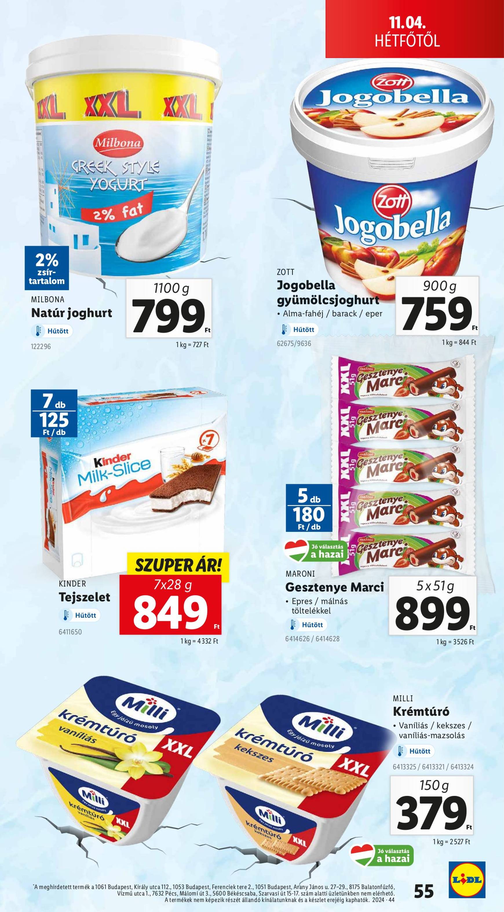 lidl - Lidl akciós újság, érvényes 10.31. - 11.06. - page: 55