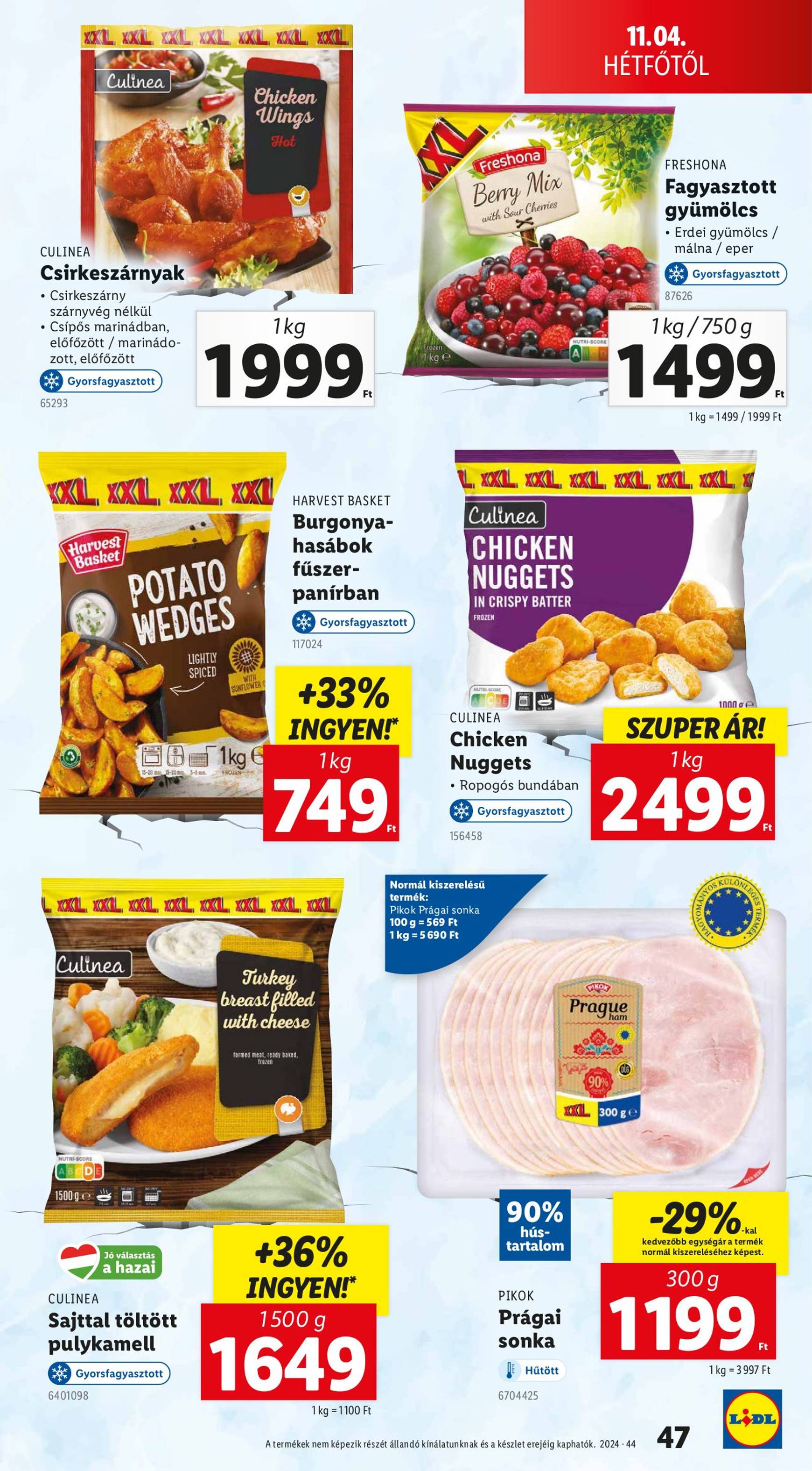 lidl - Lidl akciós újság, érvényes 10.31. - 11.06. - page: 47