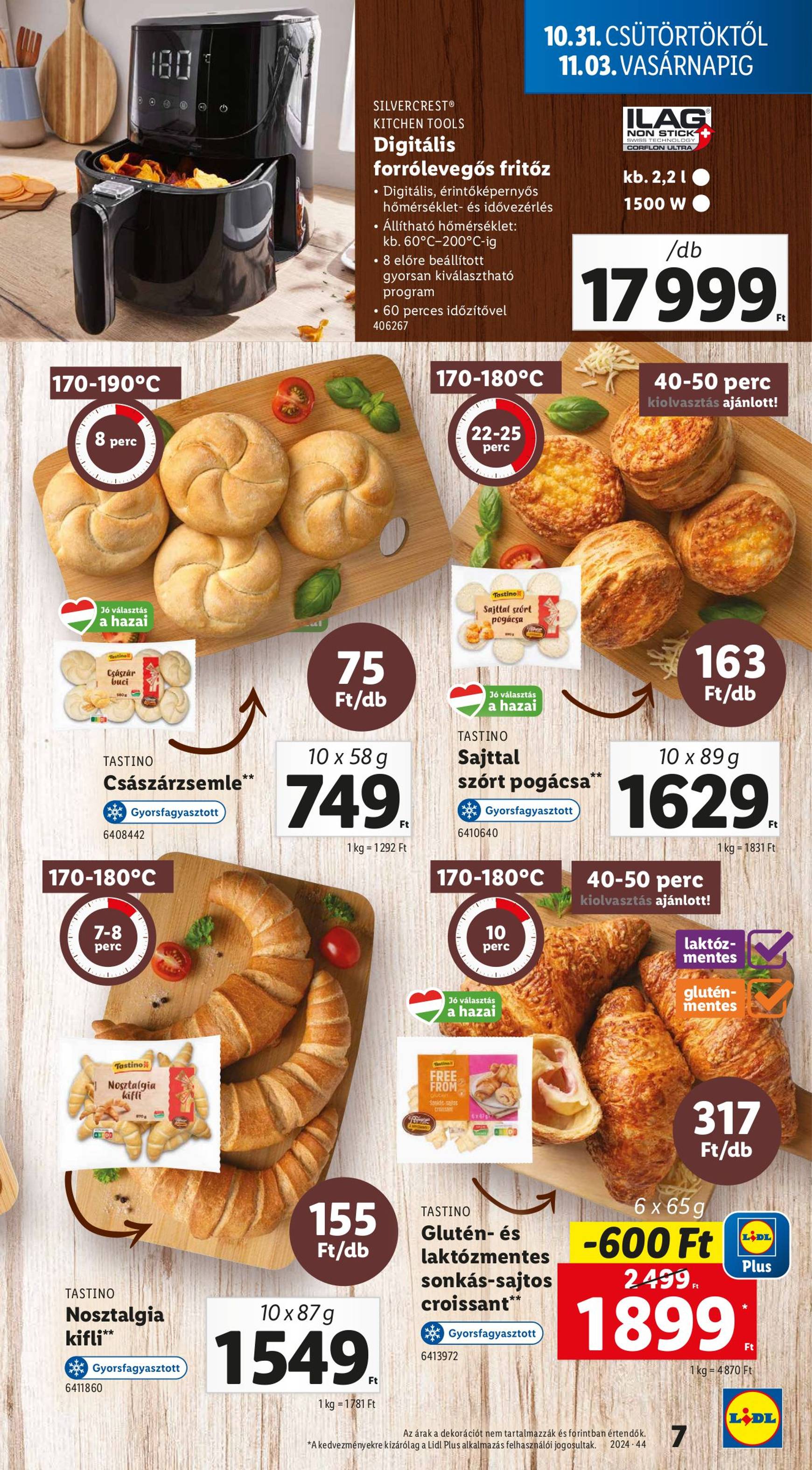 lidl - Lidl akciós újság, érvényes 10.31. - 11.06. - page: 7