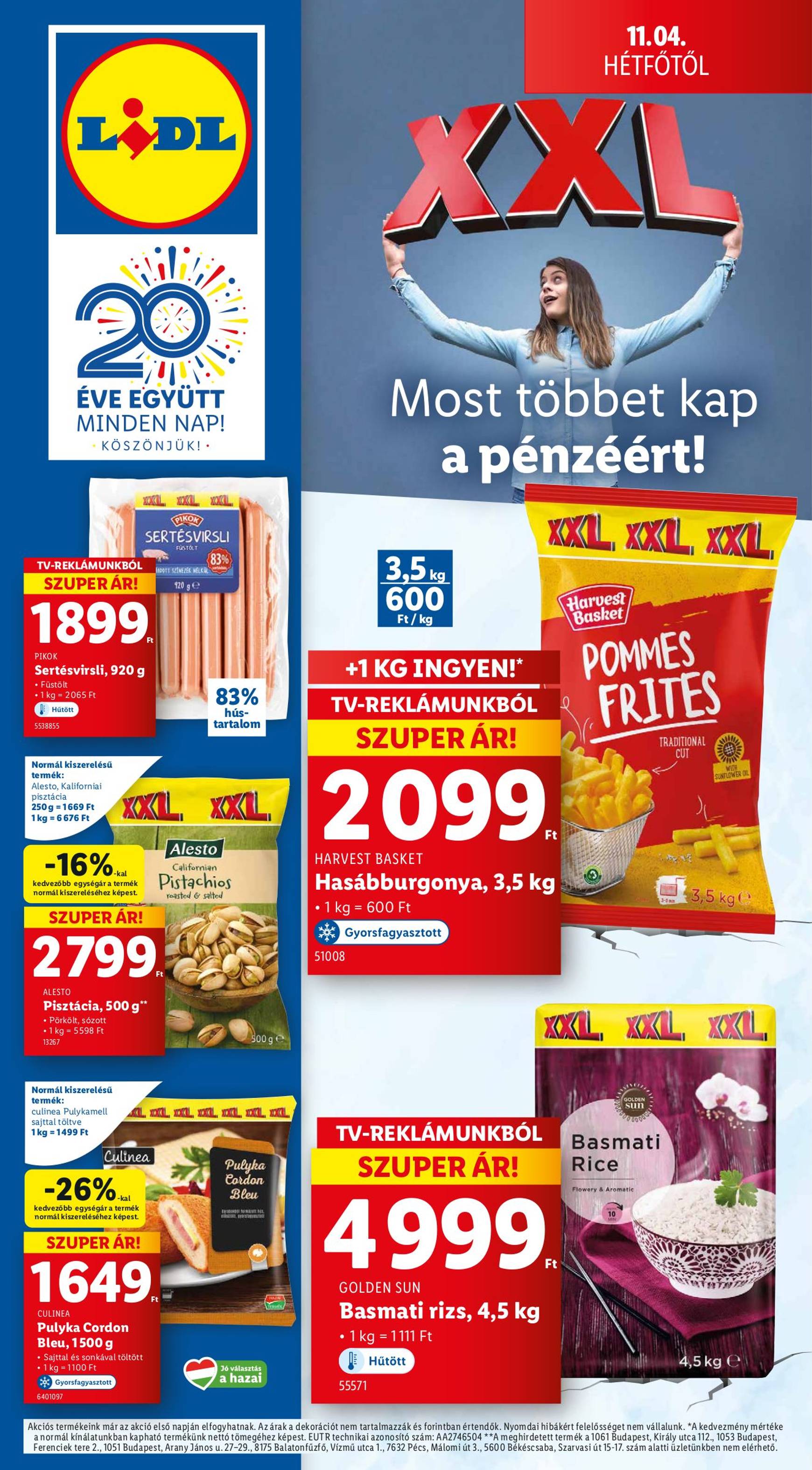 lidl - Lidl akciós újság, érvényes 10.31. - 11.06. - page: 62