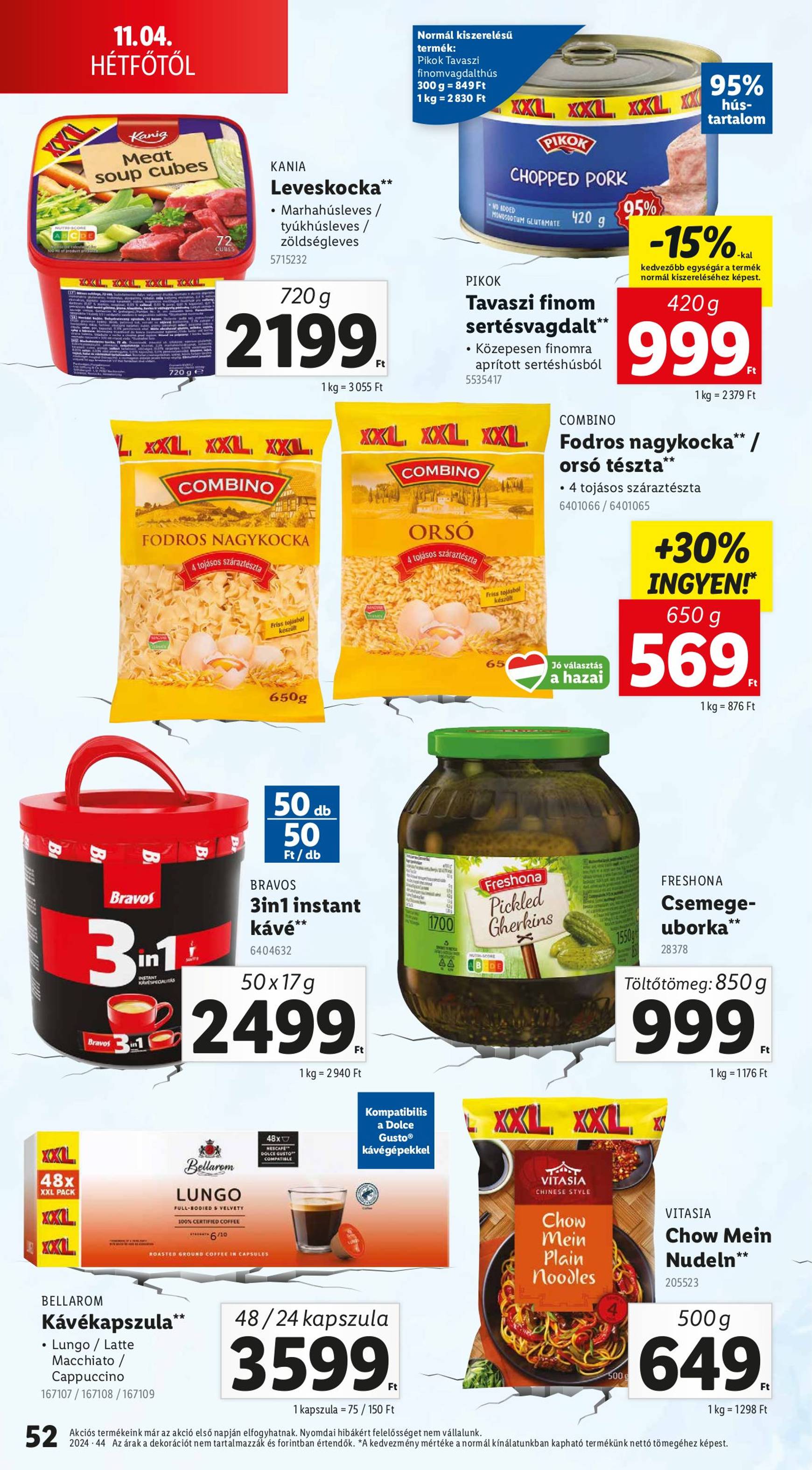 lidl - Lidl akciós újság, érvényes 10.31. - 11.06. - page: 52