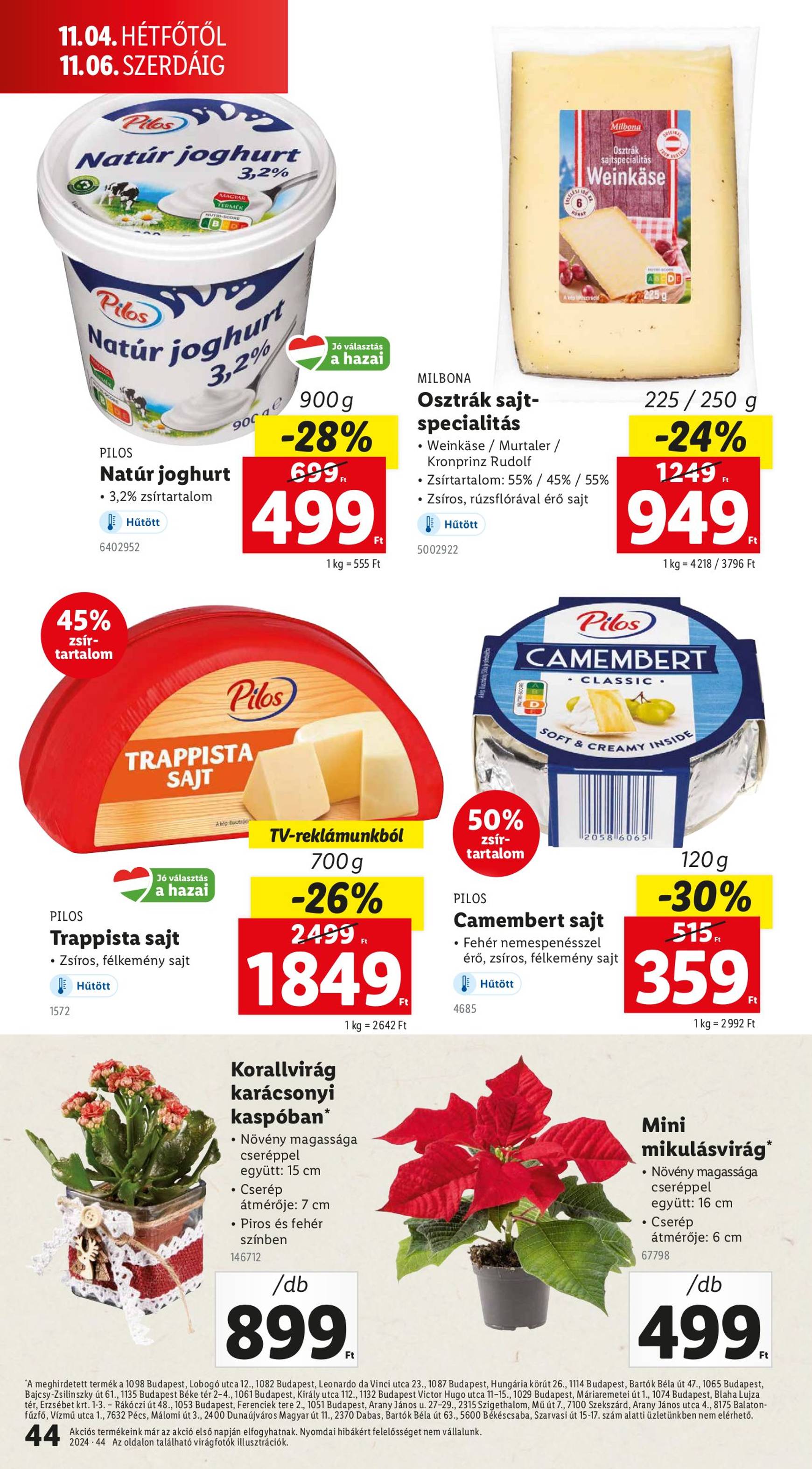 lidl - Lidl akciós újság, érvényes 10.31. - 11.06. - page: 44