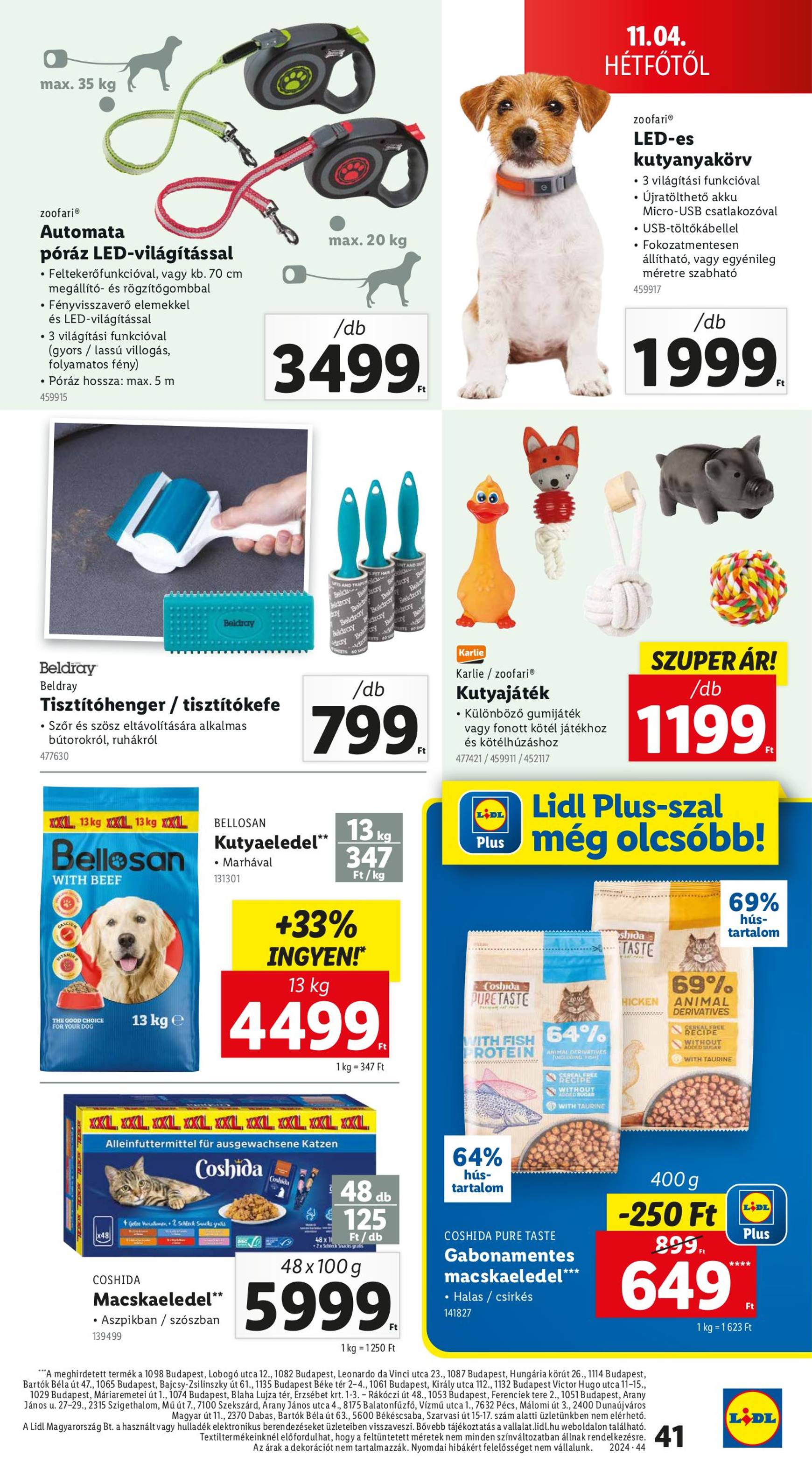 lidl - Lidl akciós újság, érvényes 10.31. - 11.06. - page: 41