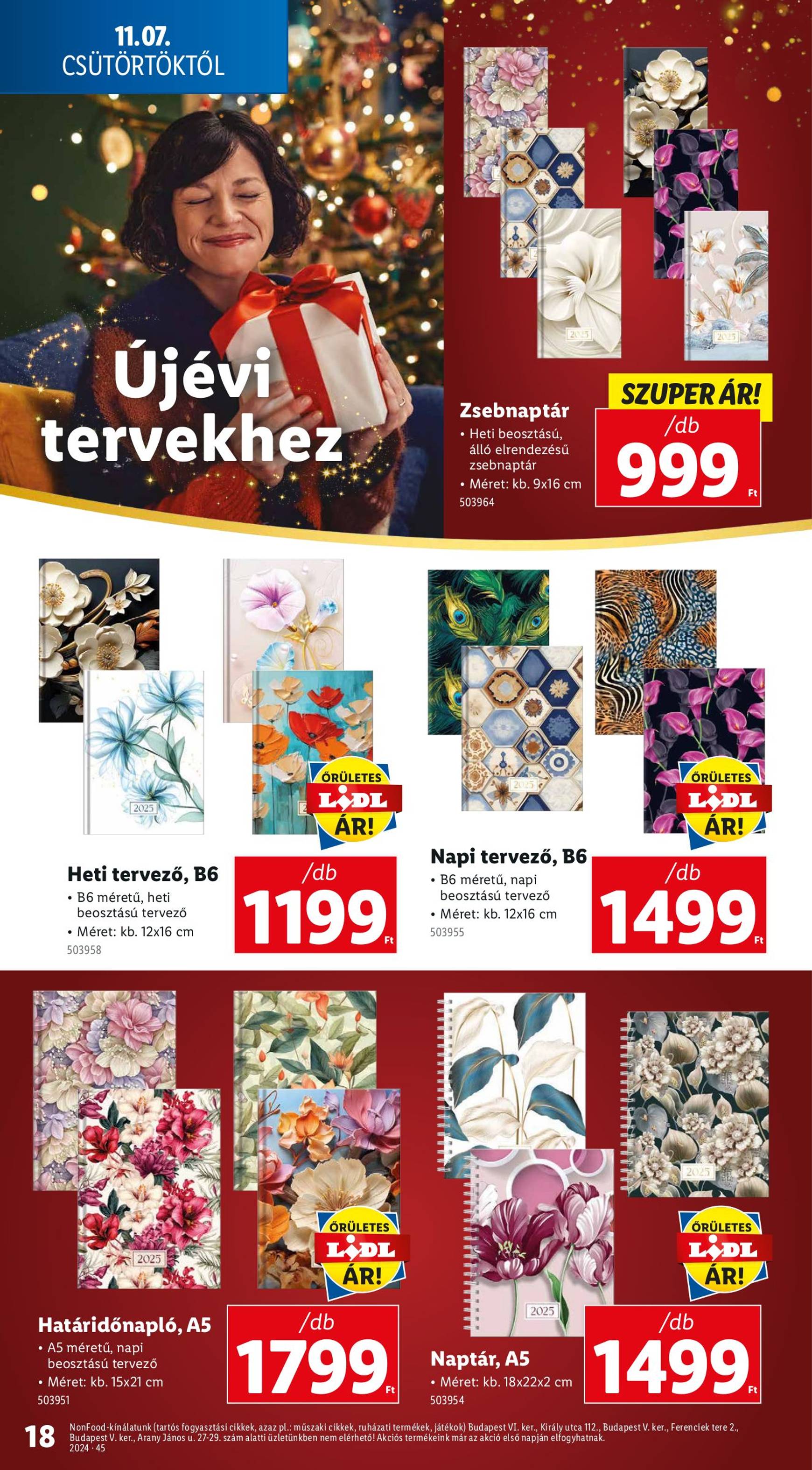 lidl - Lidl - Varázslatos karácsony akciós újság, érvényes 11.07. - 12.31. - page: 18