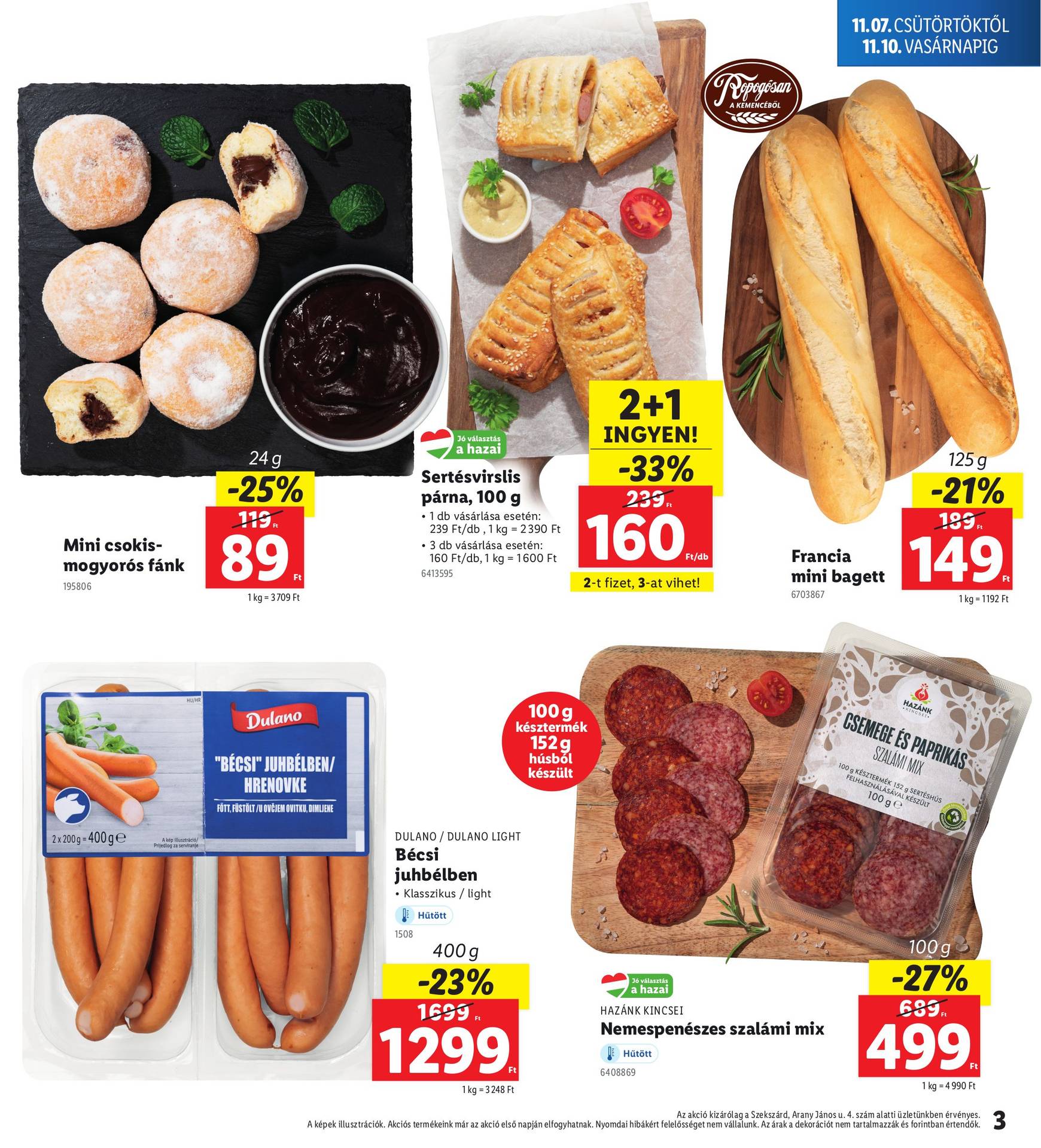 lidl - Lidl - Szekszárd akciós újság, érvényes 11.07. - 11.10. - page: 3