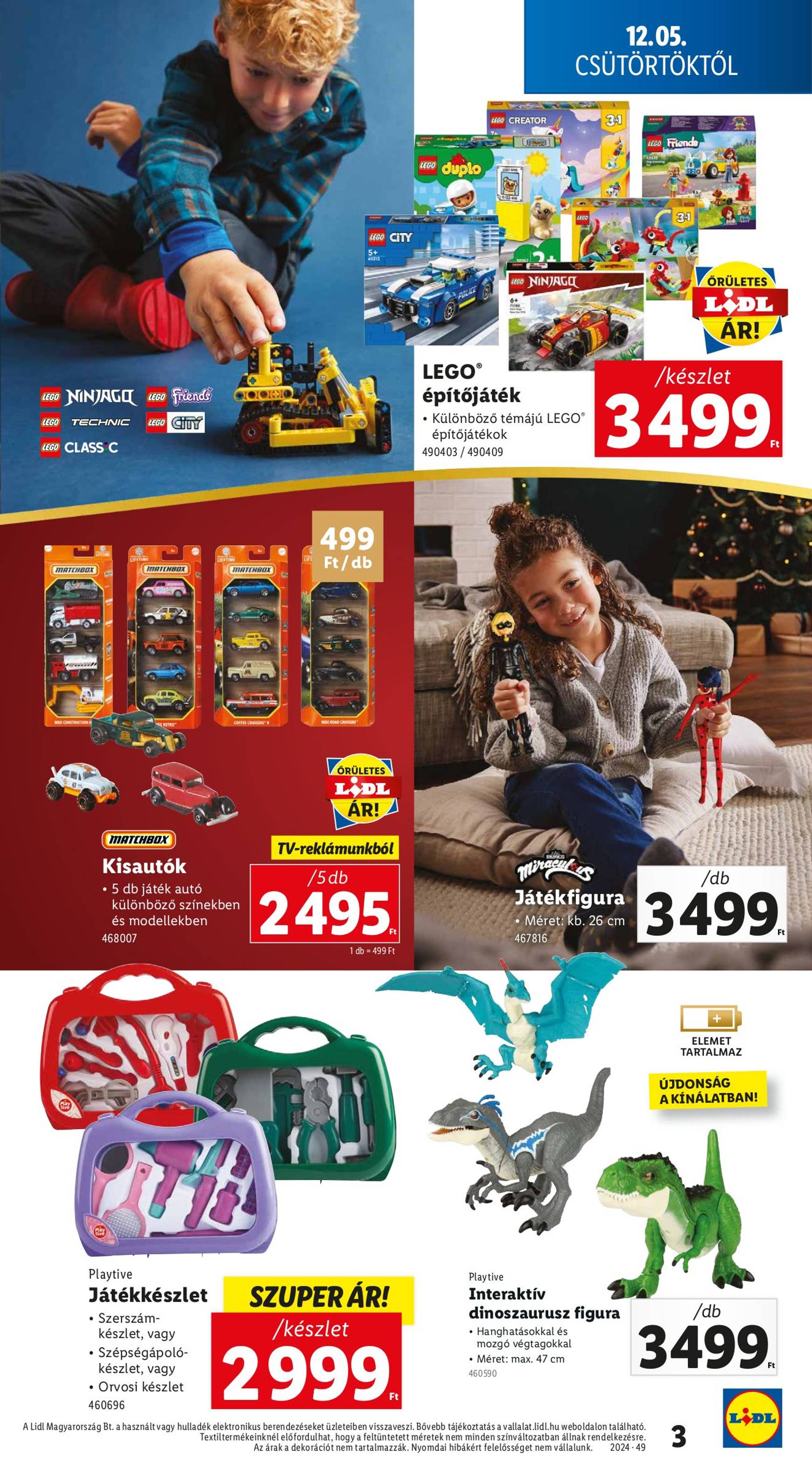 lidl - Lidl - Varázslatos karácsony akciós újság, érvényes 12.05. - 12.11. - page: 3