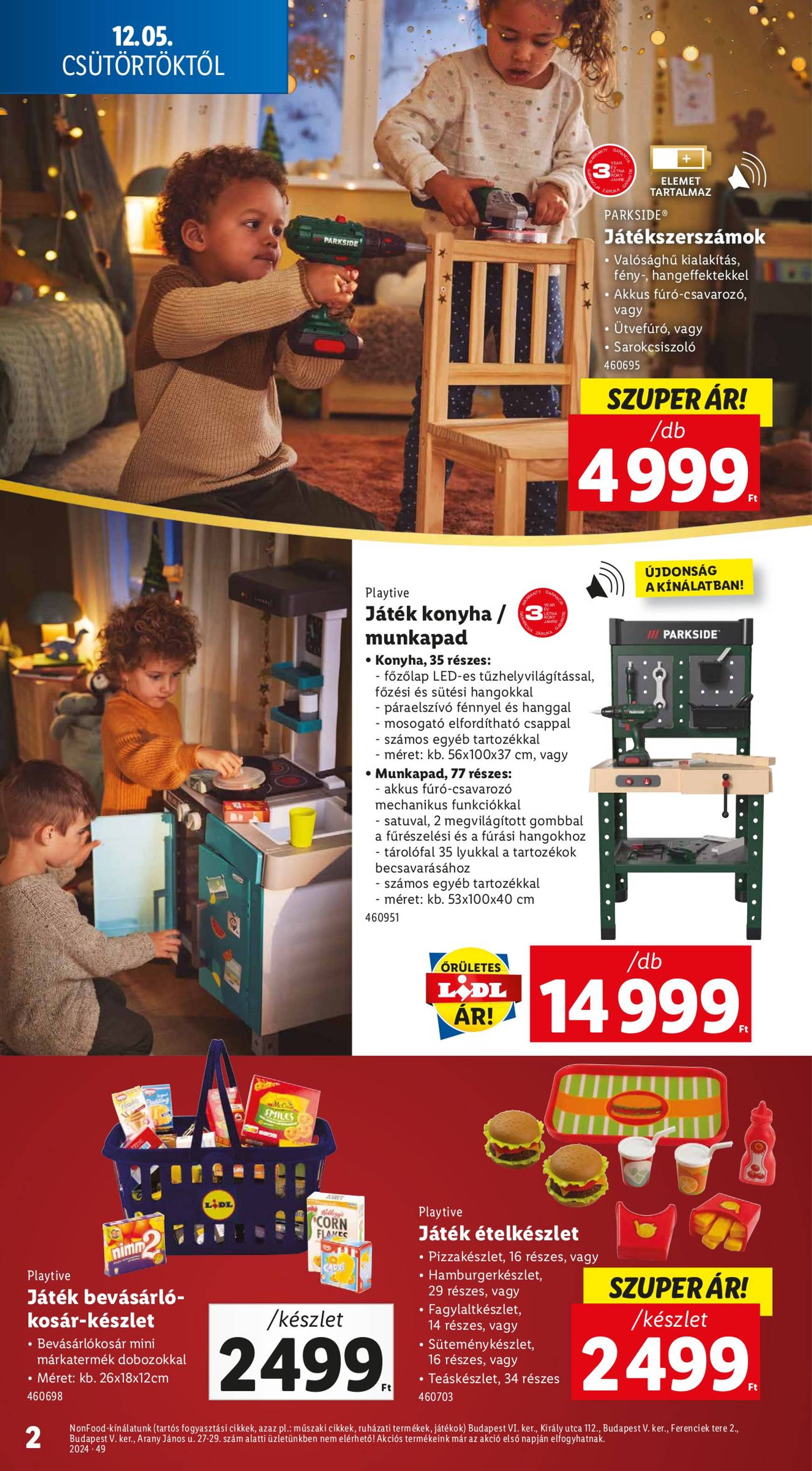 lidl - Lidl - Varázslatos karácsony akciós újság, érvényes 12.05. - 12.11. - page: 2